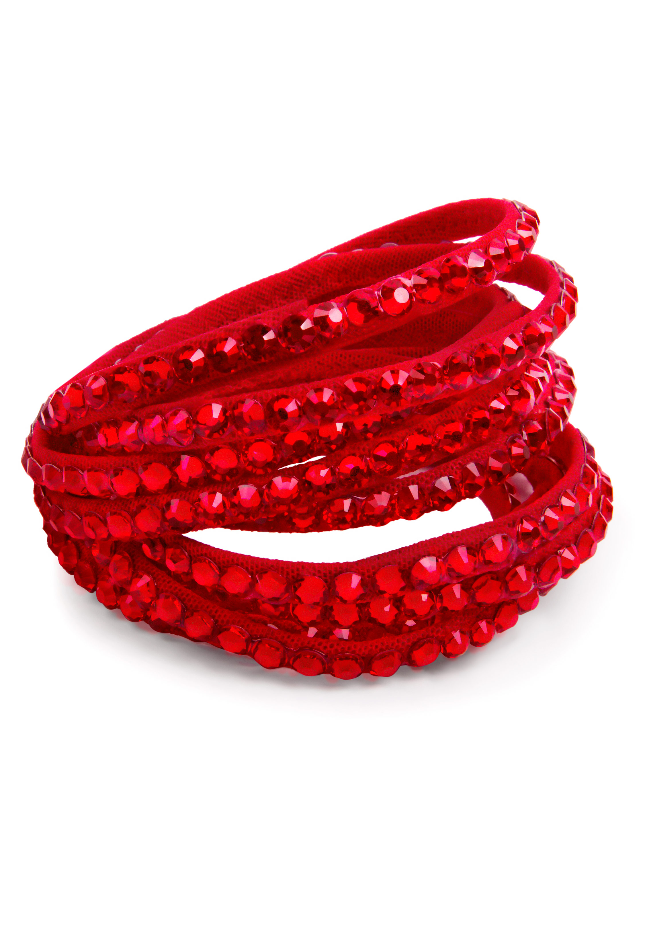 DSI Light Siam Rhinestone Bangle on Flamenco 2750LS-Light Siam