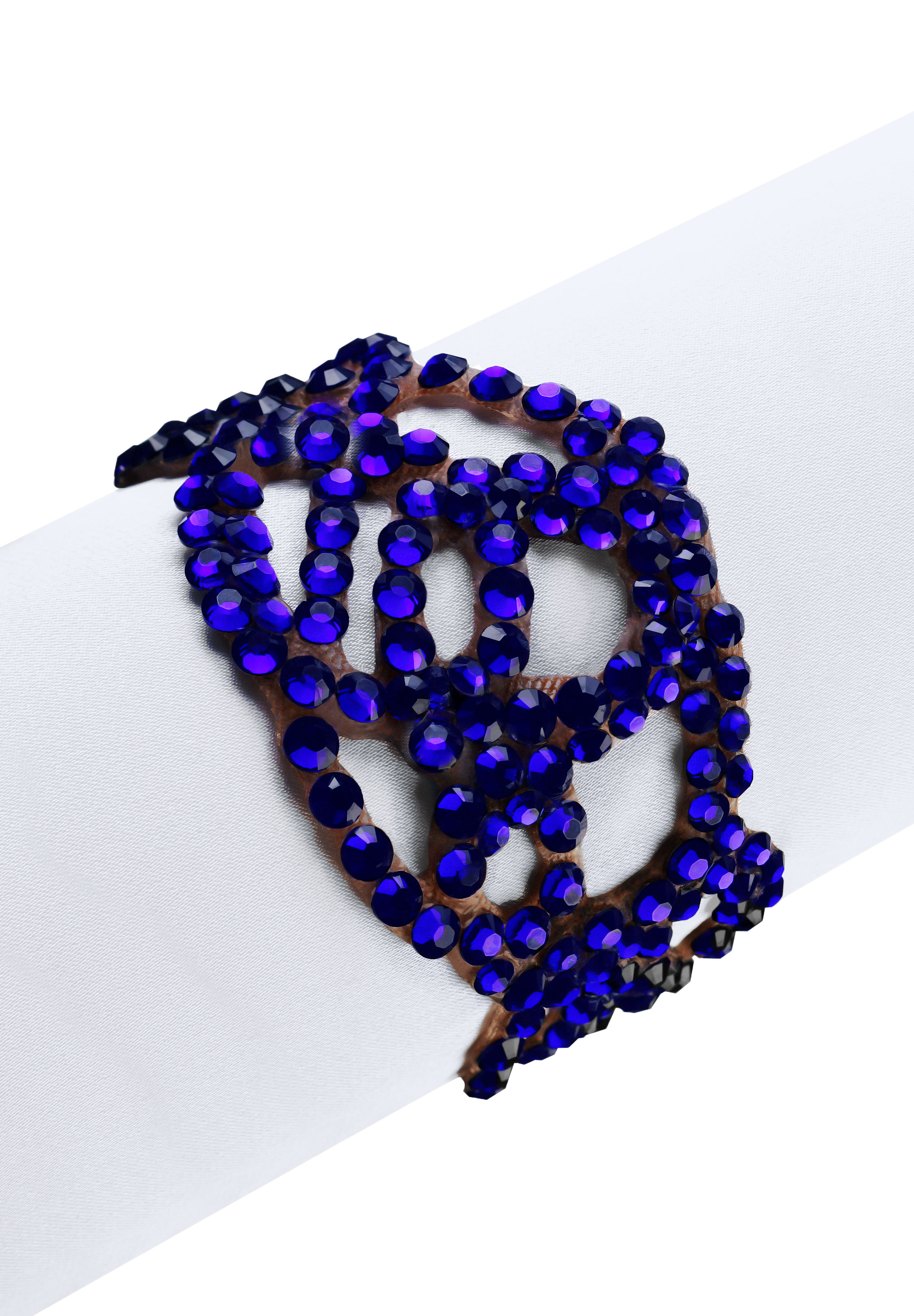 Zdenka Arko Cobalt Blue Crystal Dance Bracelet BC11007-22-Cobalt Blue