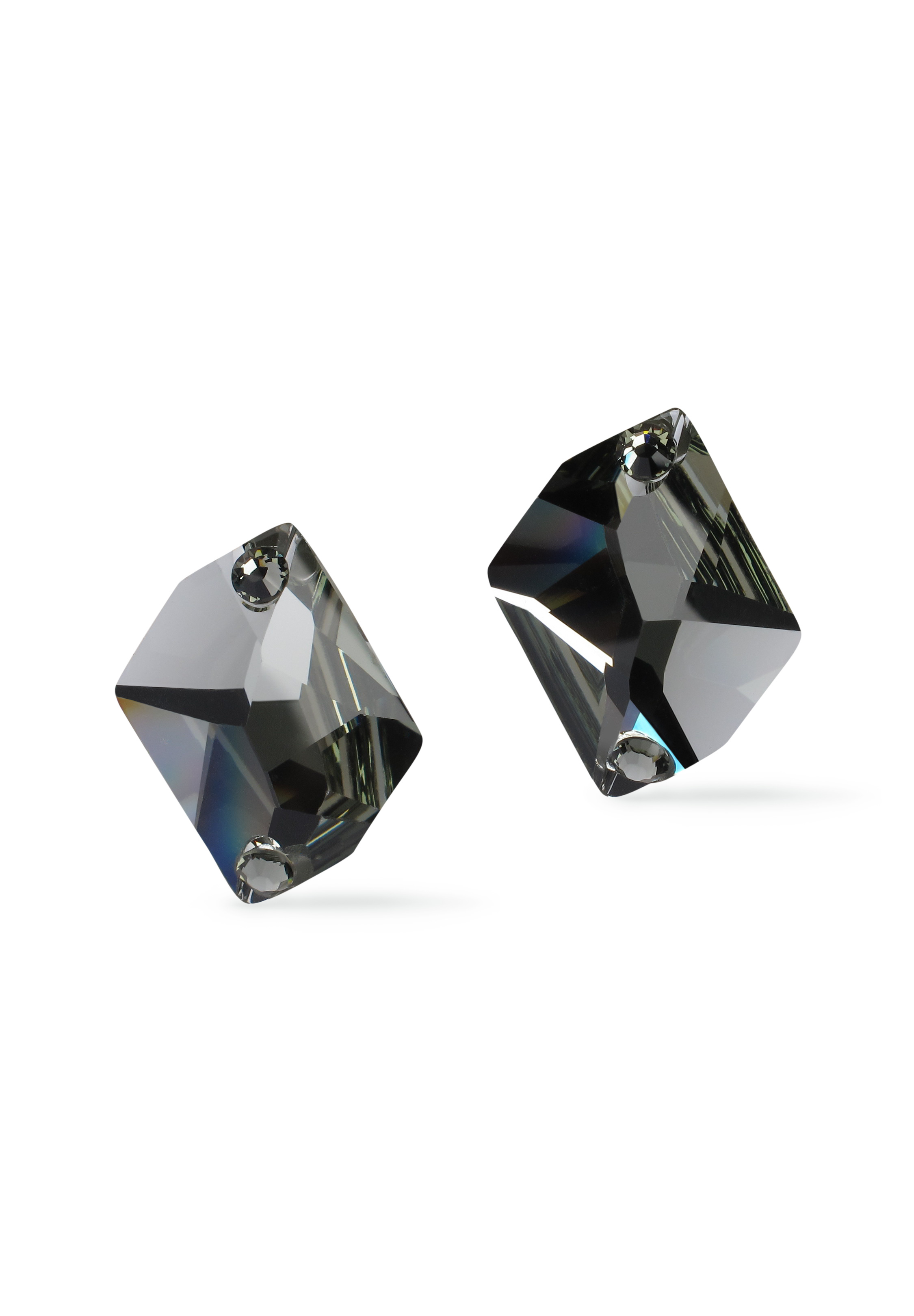 Crystal Cosmic Earrings Black Diamond 2521BD-Black Diamond