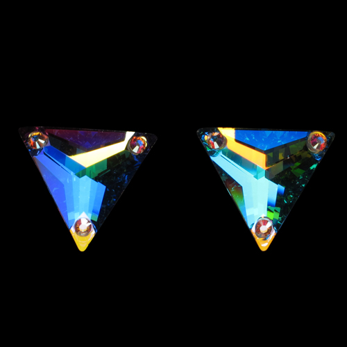 Crystal Triangle Earrings Crystal AB 2523AB-Crystal AB