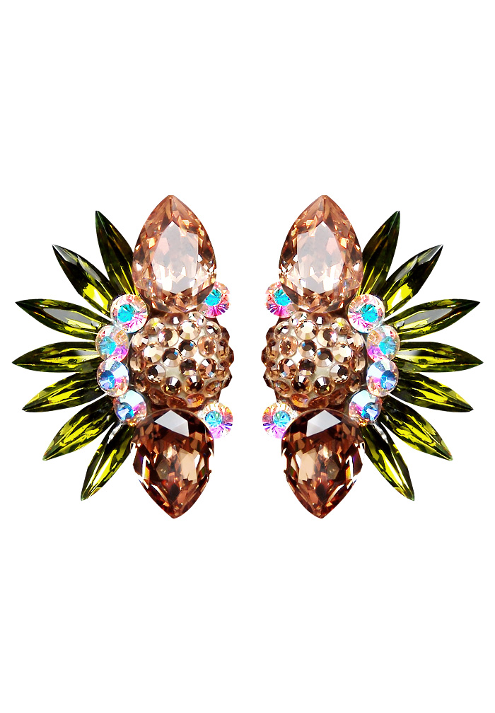 Rhinestone1618 LCTOL-Light Colordo Topaz / Olivine