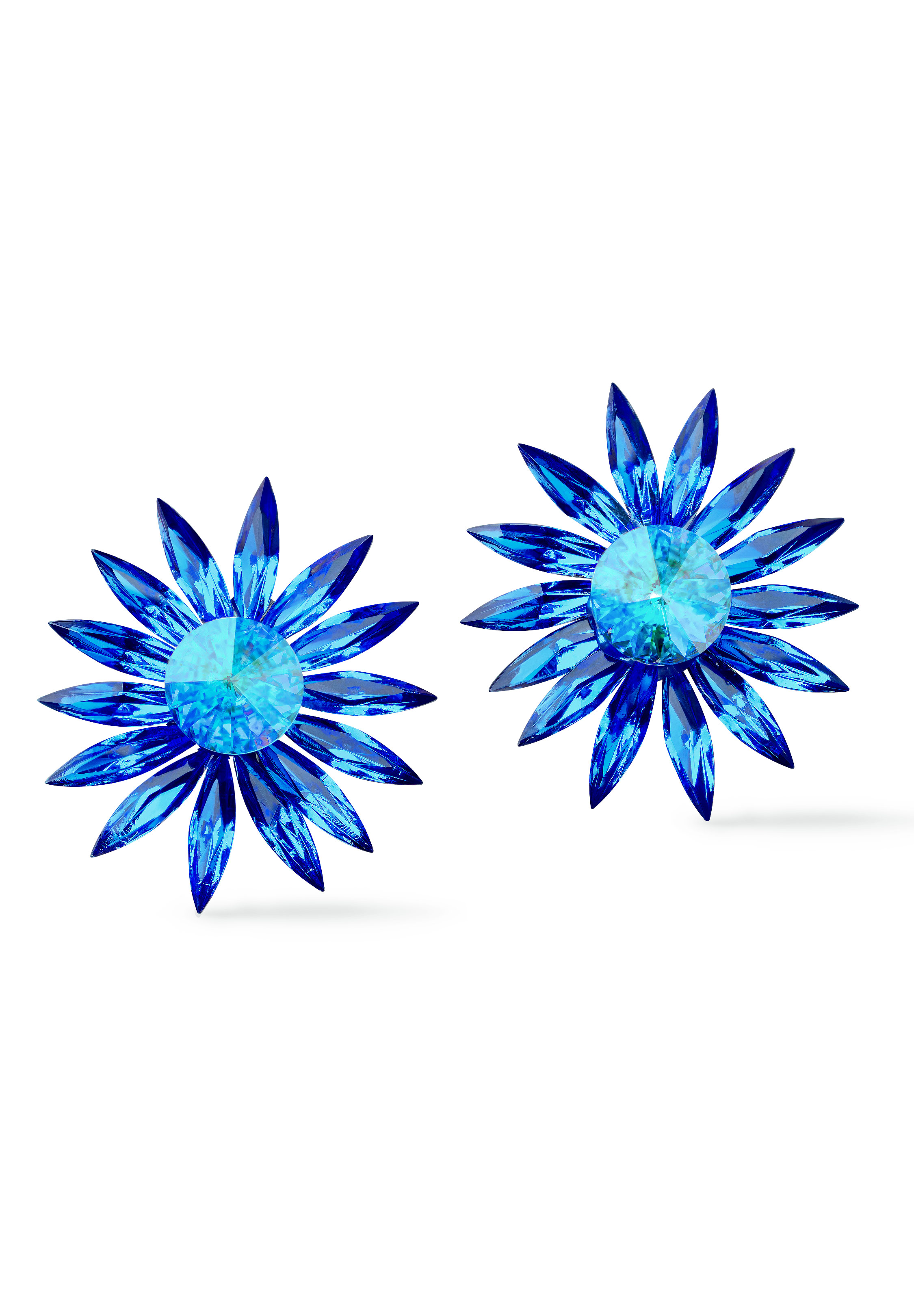 Rhinestone Earring 204117 SP-Sapphire