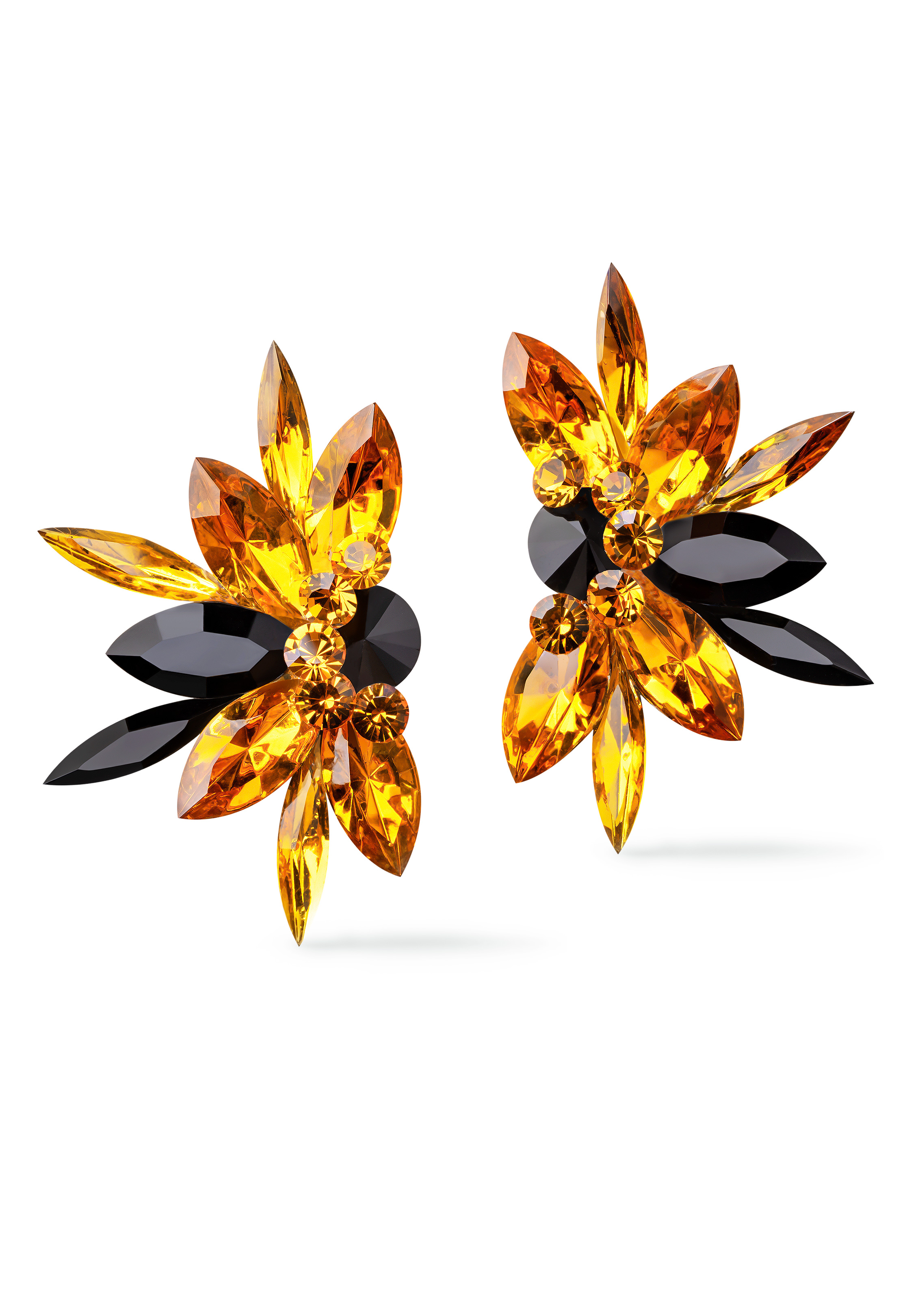 Rhinestone Earring 2054 TPJT-Topaz