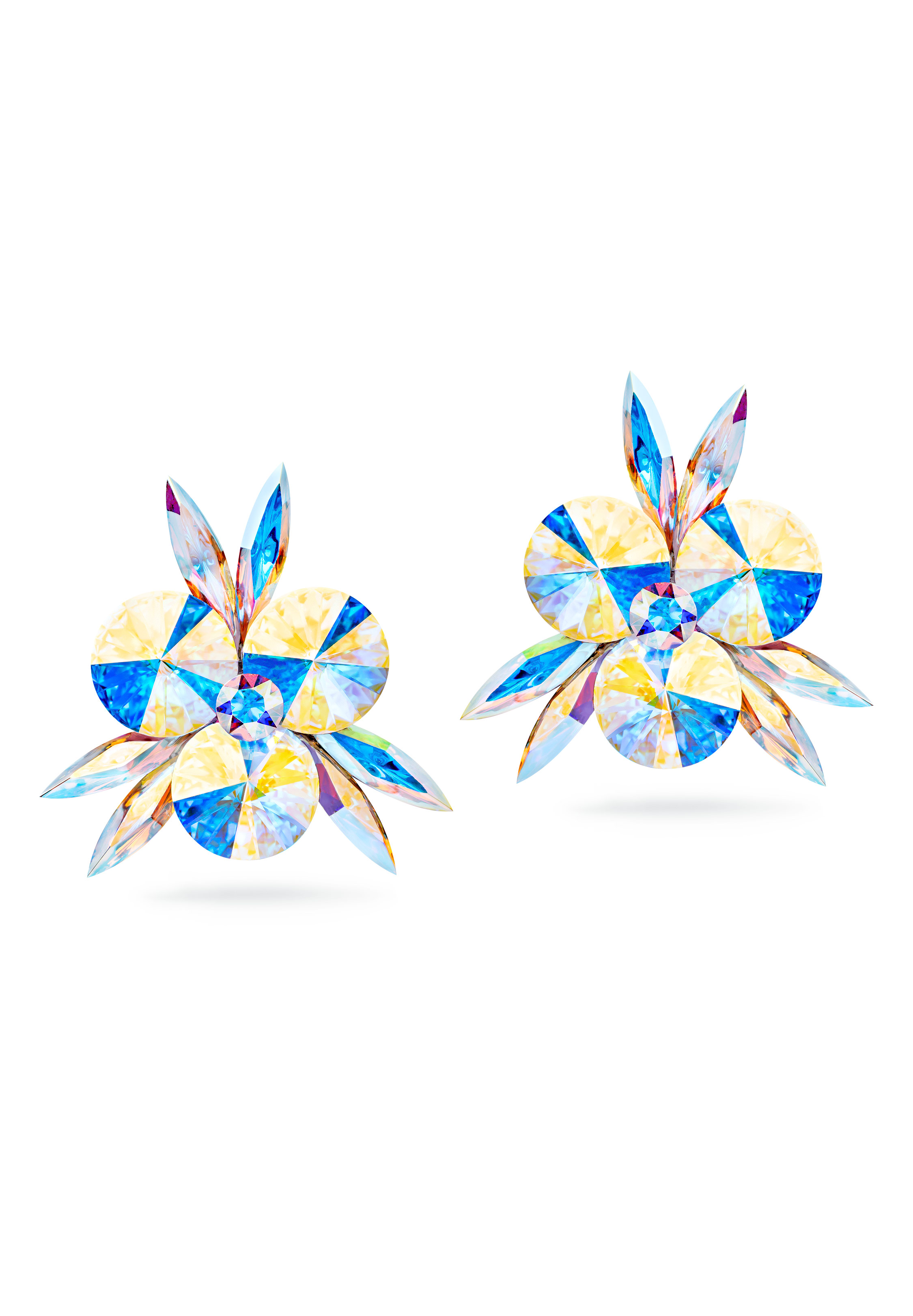 Rhinestone Earring 2065 CAB-Crystal AB