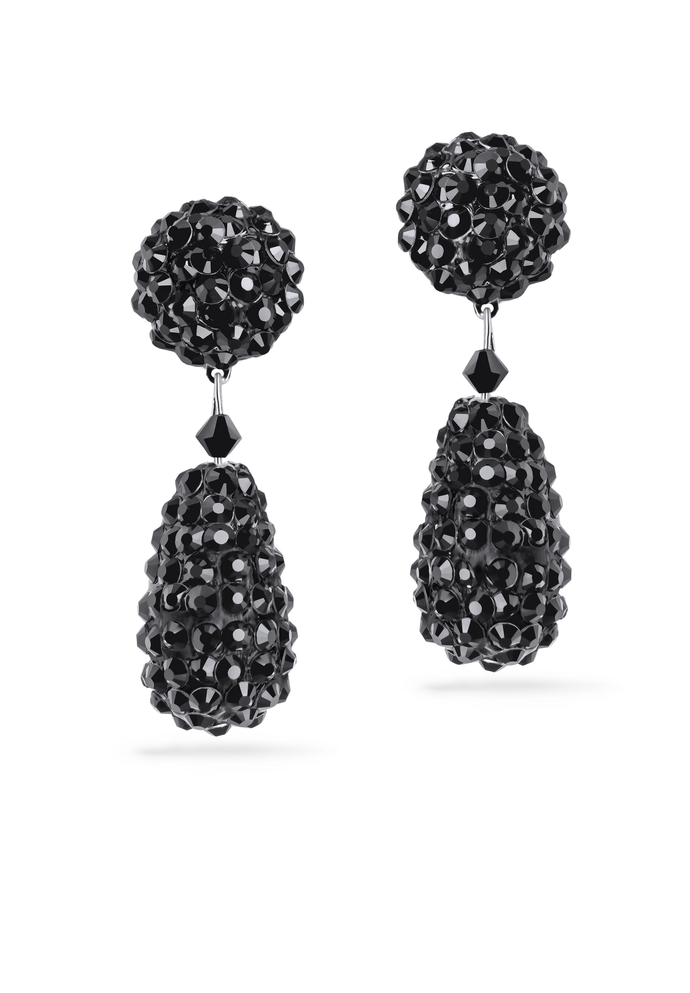 Rhinestone Earring 810238 JET-Jet