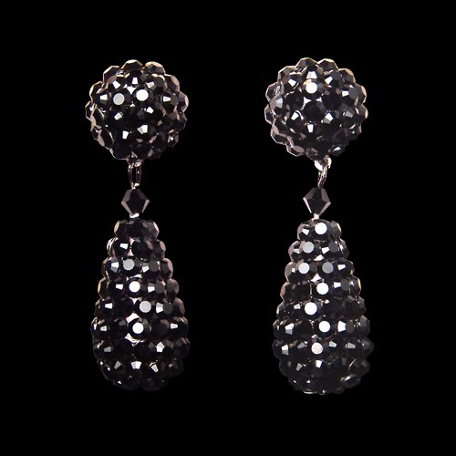 Rhinestone Earring 810238 JT-Jet