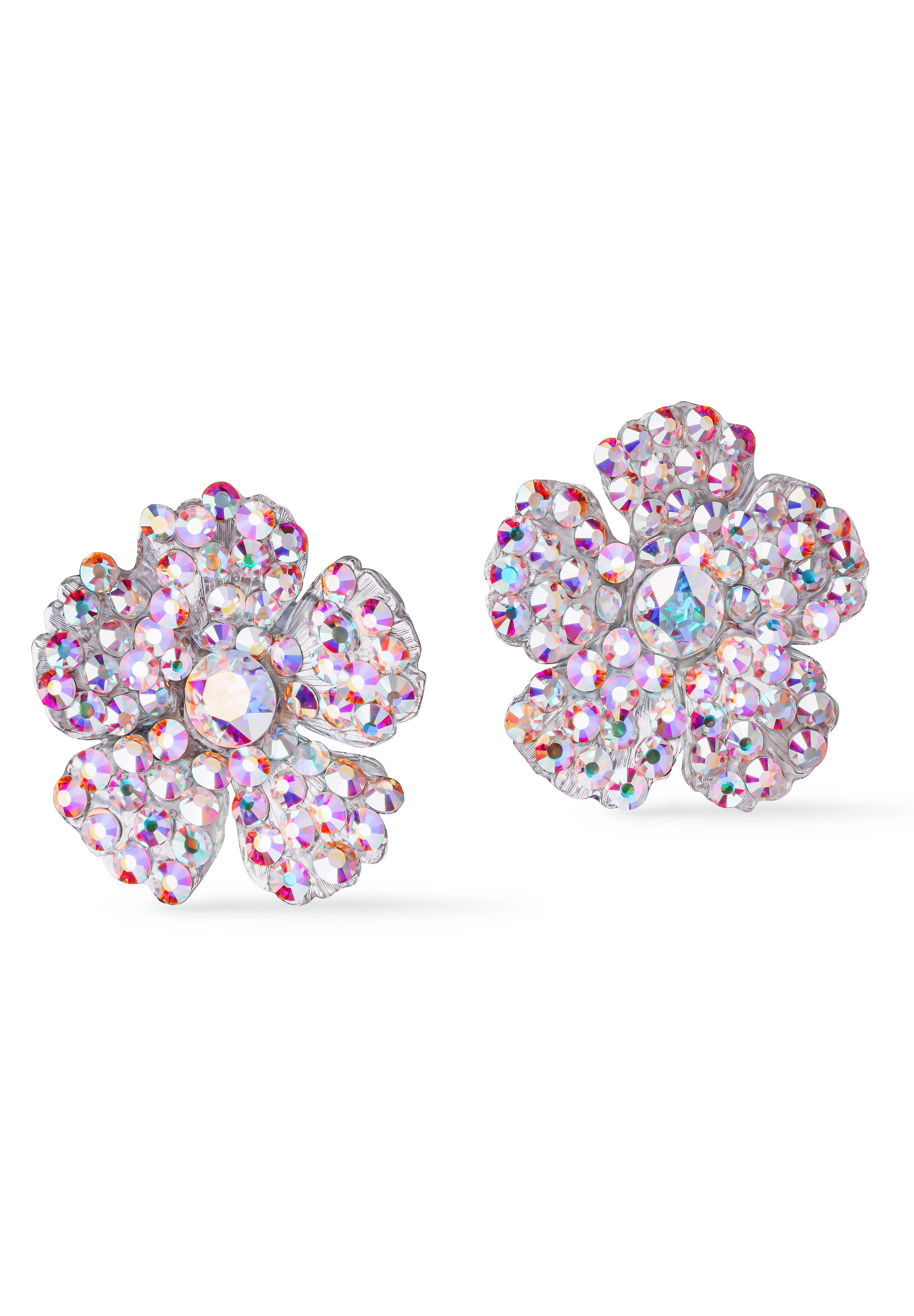 Rhinestone Earring CE50 Crystal AB-Crystal AB