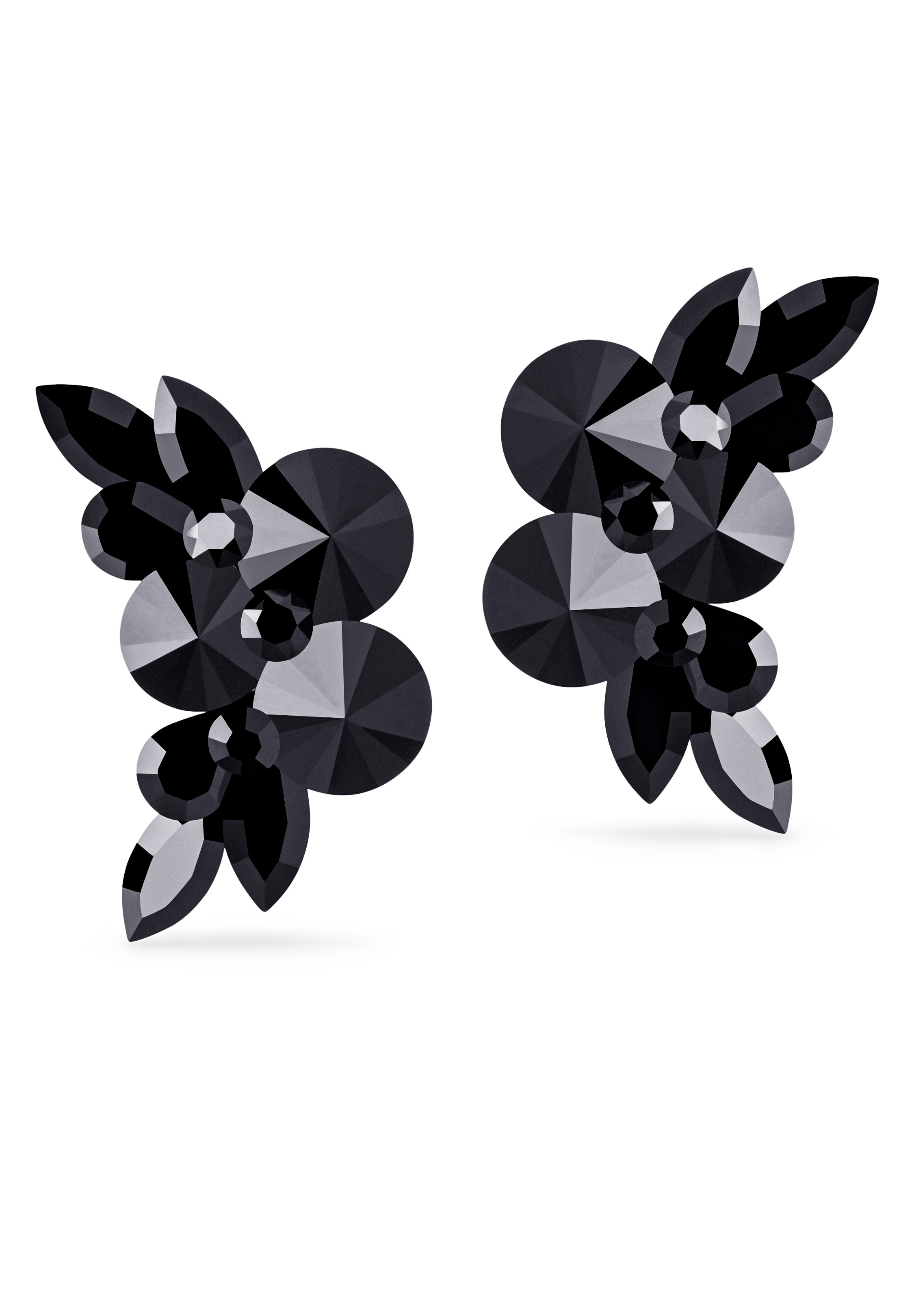 Rhinestone Earring CH22 JT-Jet