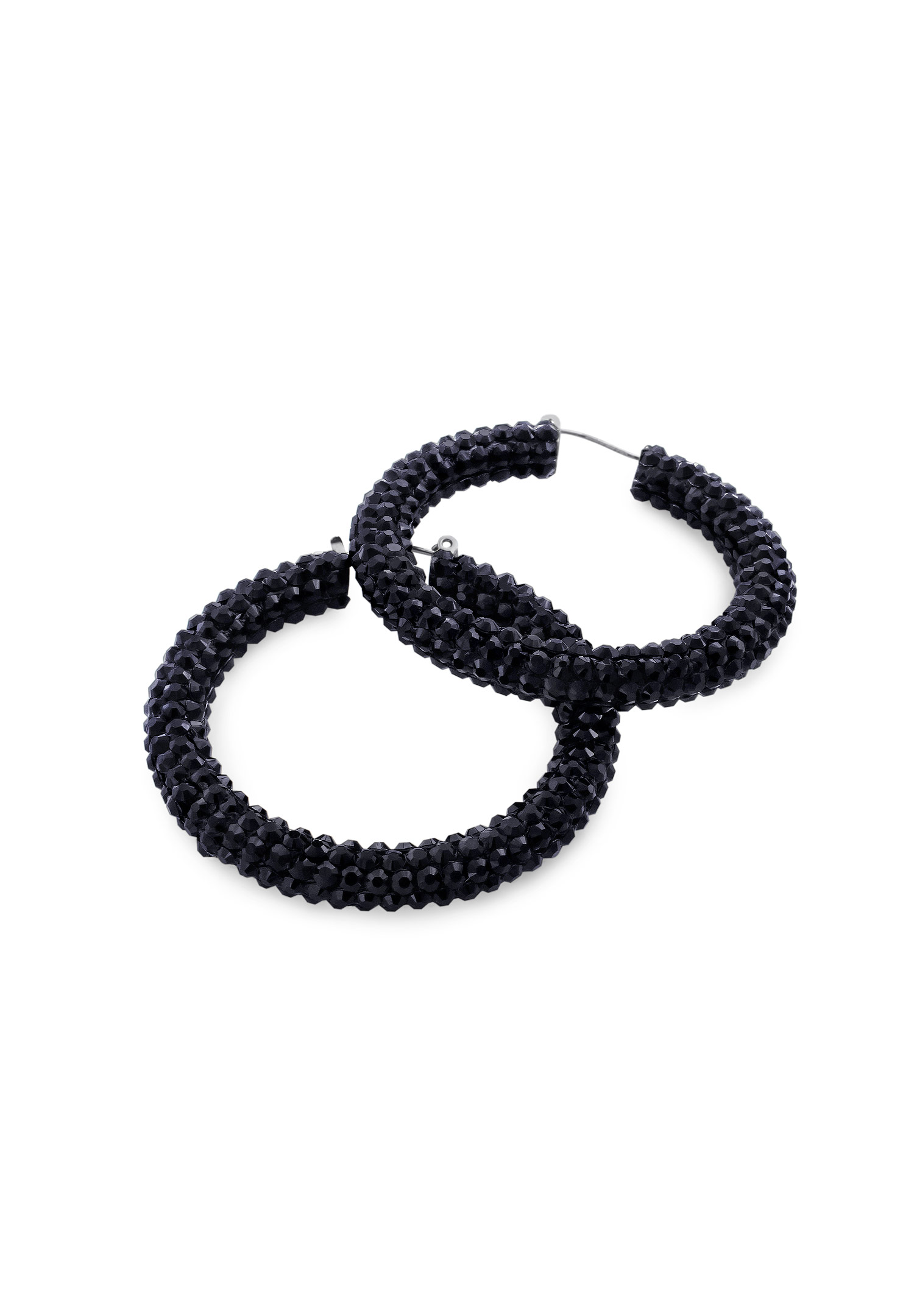 Arabella Crystallized Earrings HE/LL PE Jet-Jet