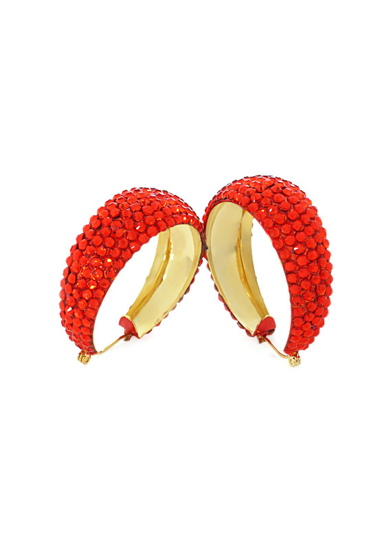 Hermosa Crystal Earrings HE/L PE Hyacinth-Hyacinth