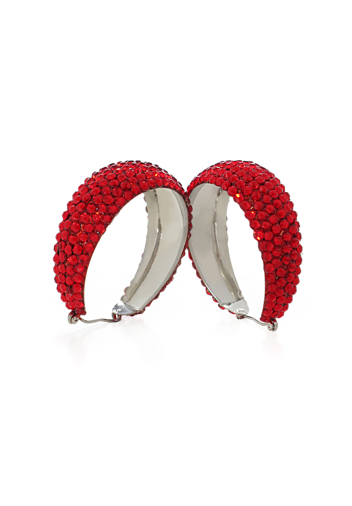 Hermosa Crystal Earrings HE/L PE Light Siam-Light Siam