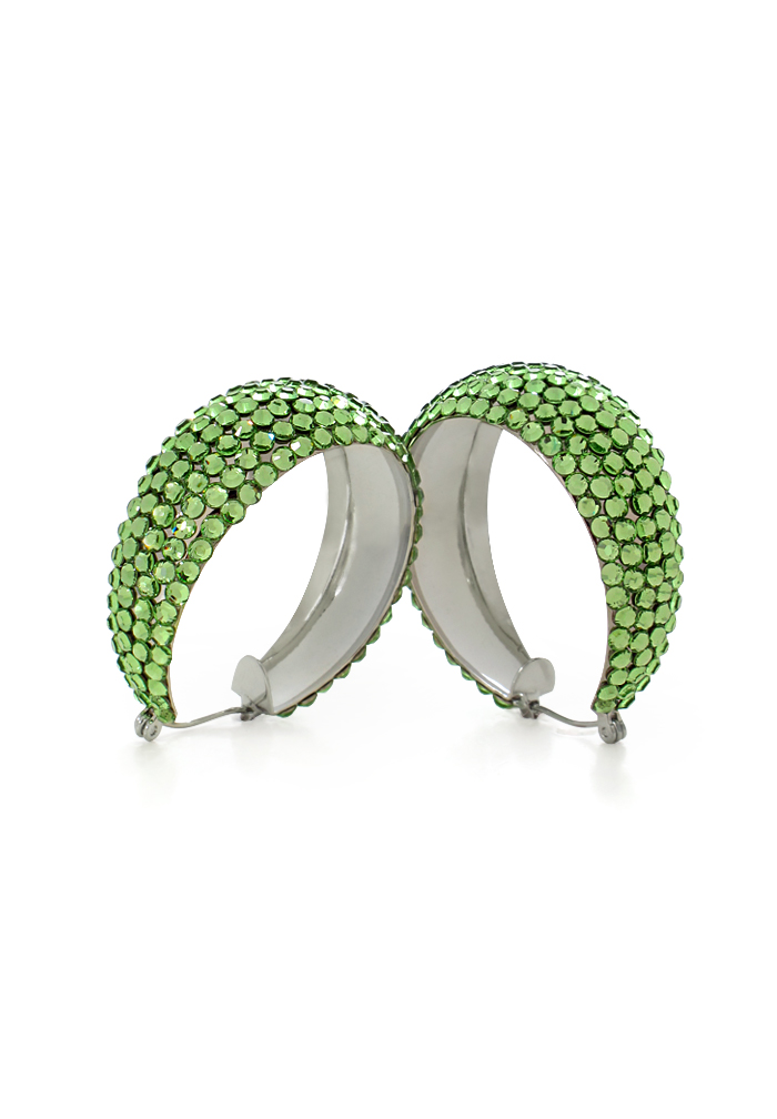 Hermosa Crystal Earrings HE/L PE Peridot-Peridot