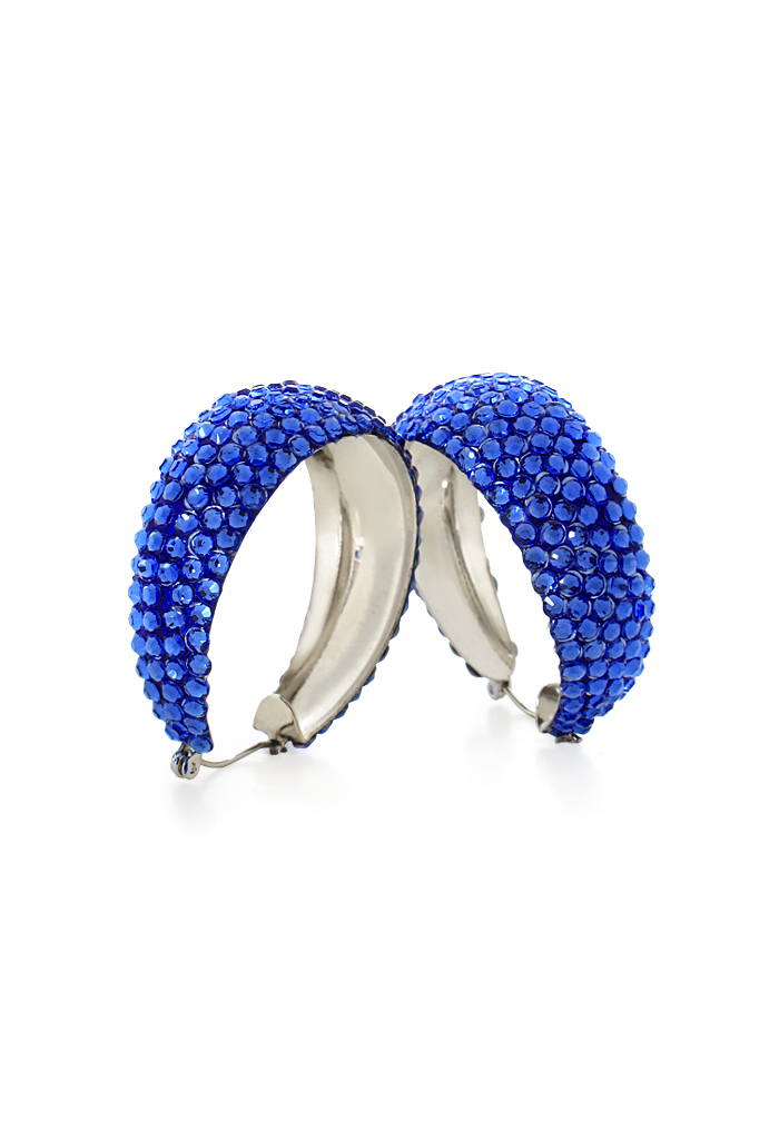 Hermosa Crystal Earrings HE/L PE Sapphire-Sapphire