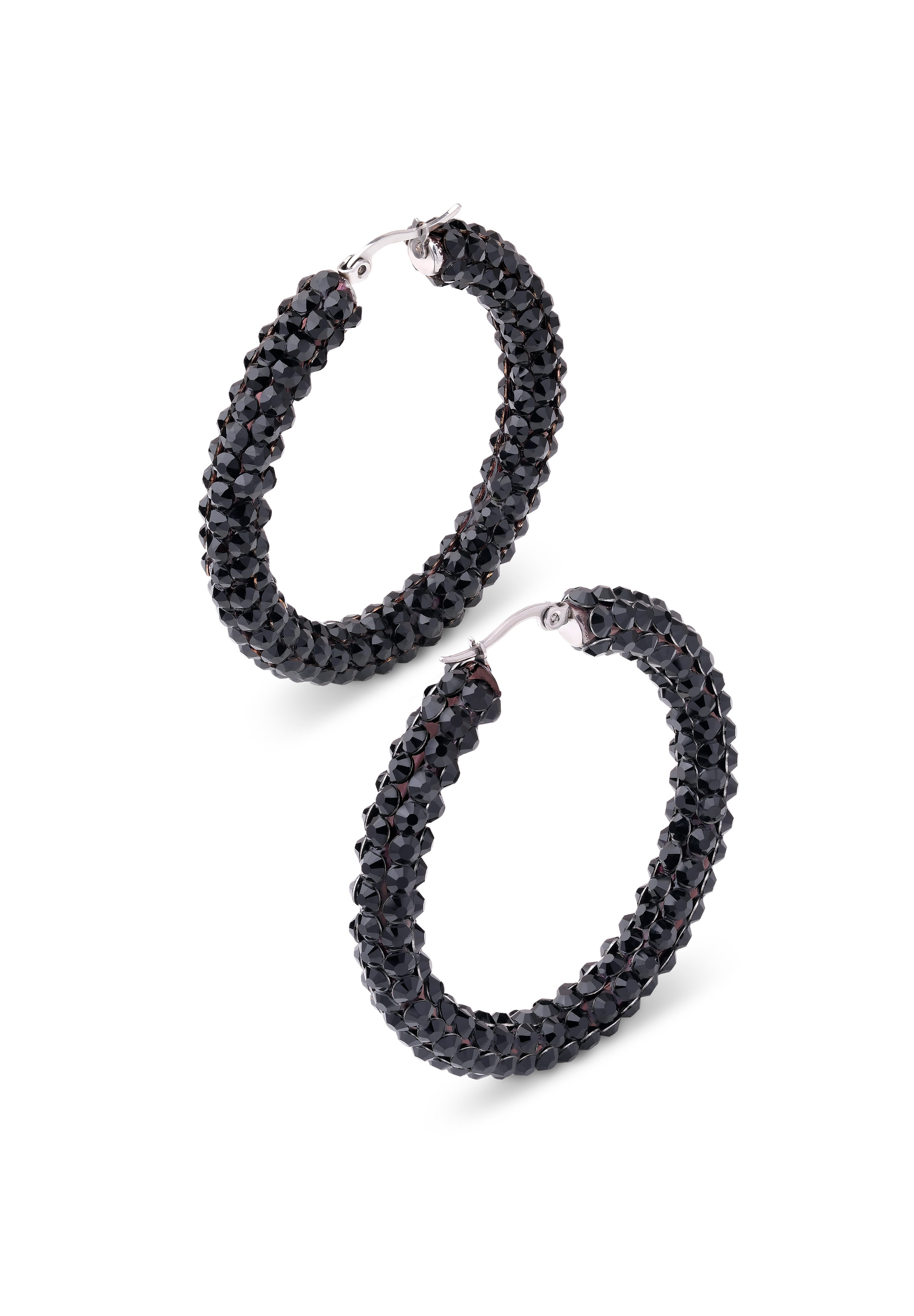Euphoric Shine Hoop Earrings HE/L PE-Jet