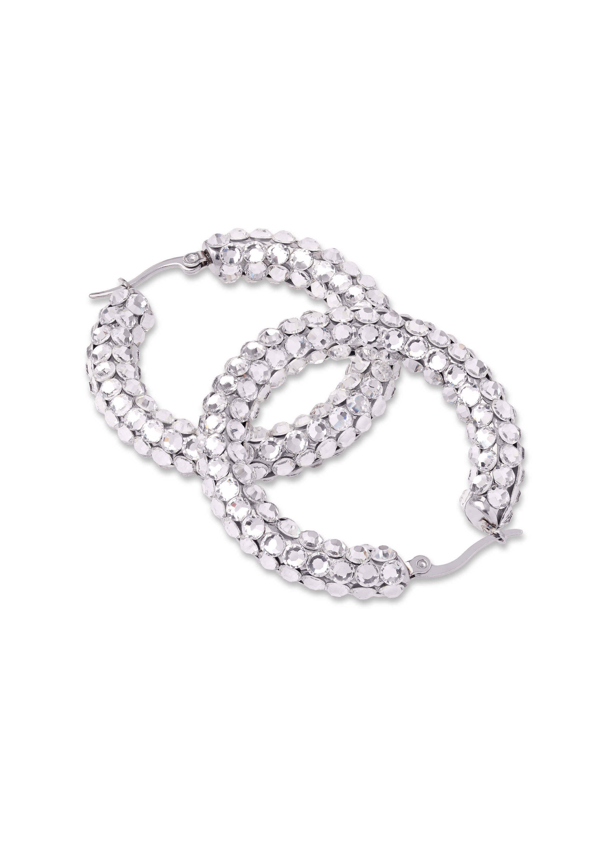 Euphoric Shine Hoop Earrings HE/M PE-Crystal
