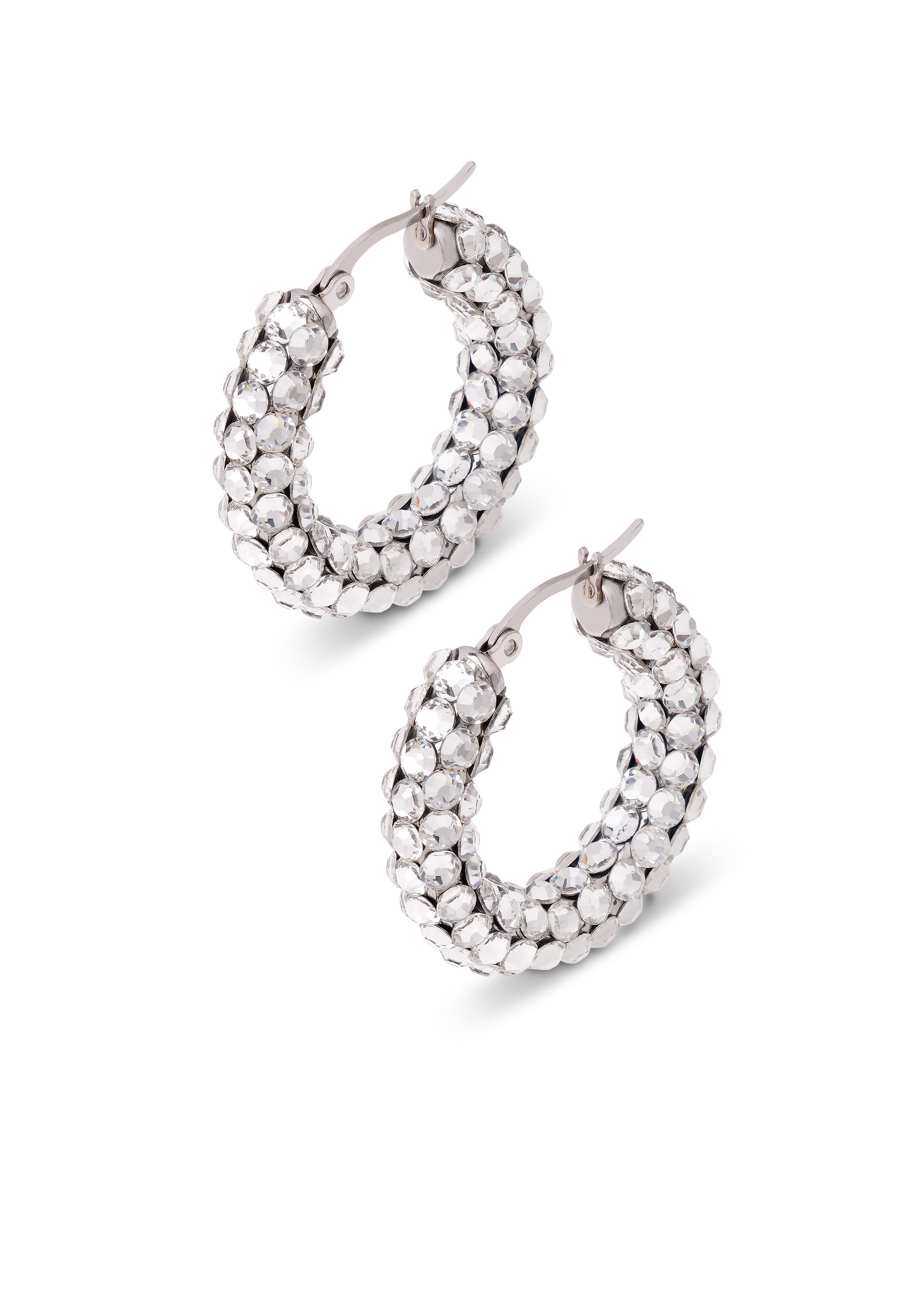 Euphoric Shine Hoop Earrings HE/S PE-Crystal