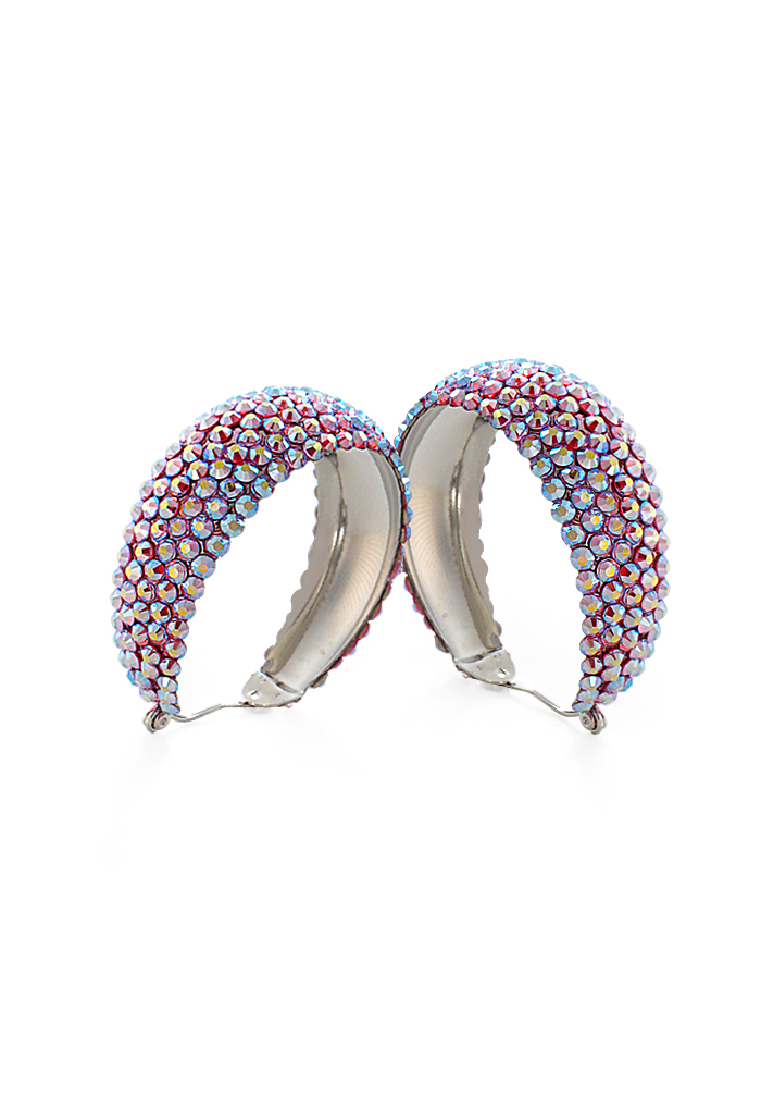 Hermosa Crystal Earrings HE/L PE Lt. Rose AB-Light Rose AB