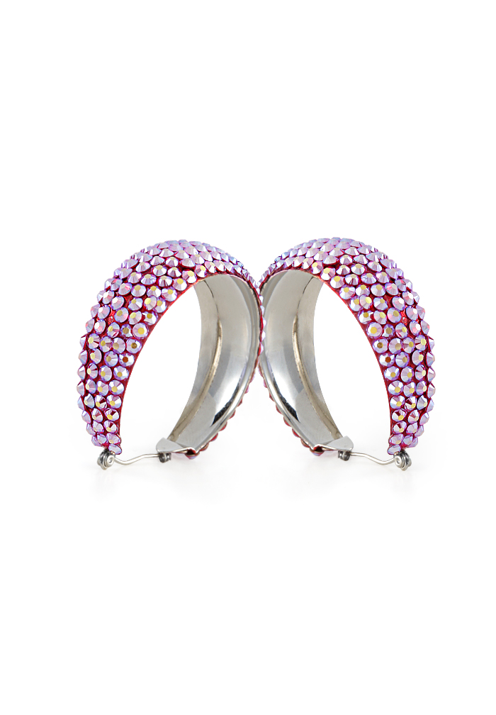 Hermosa Crystal Earrings HE/L PE Rose AB-Rose AB