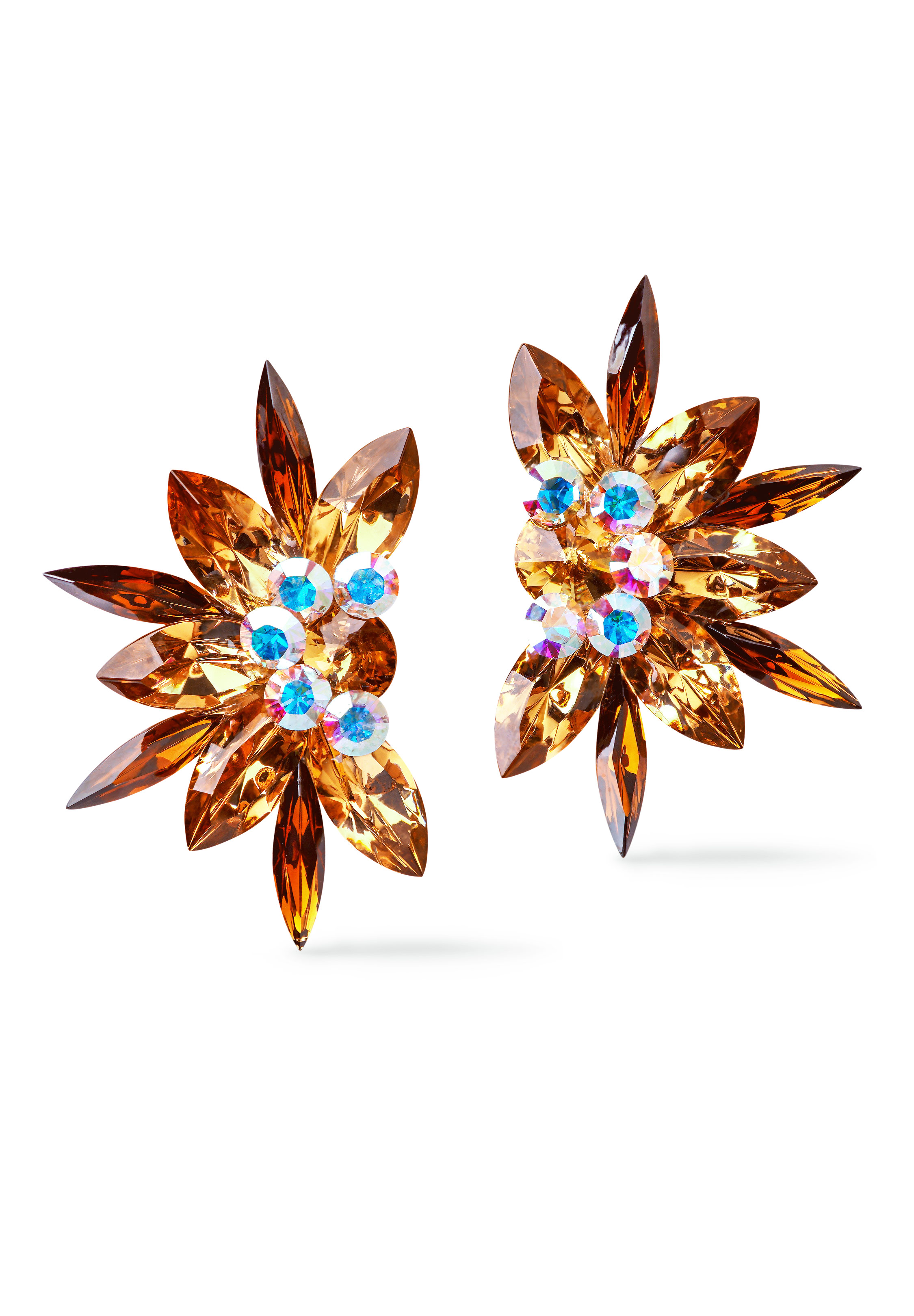 Rhinestone Earring 2054 LCTP-Light Colorado Topaz