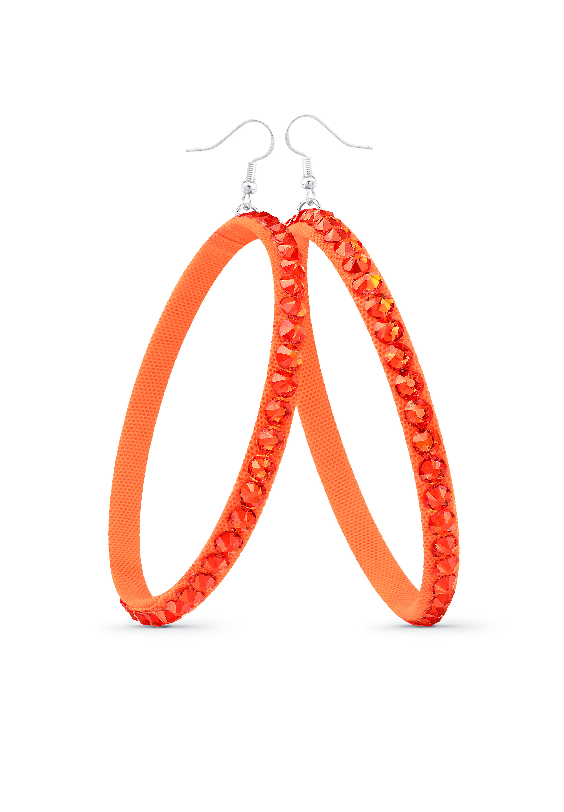 Soft Hoop Earring-Hyacinth