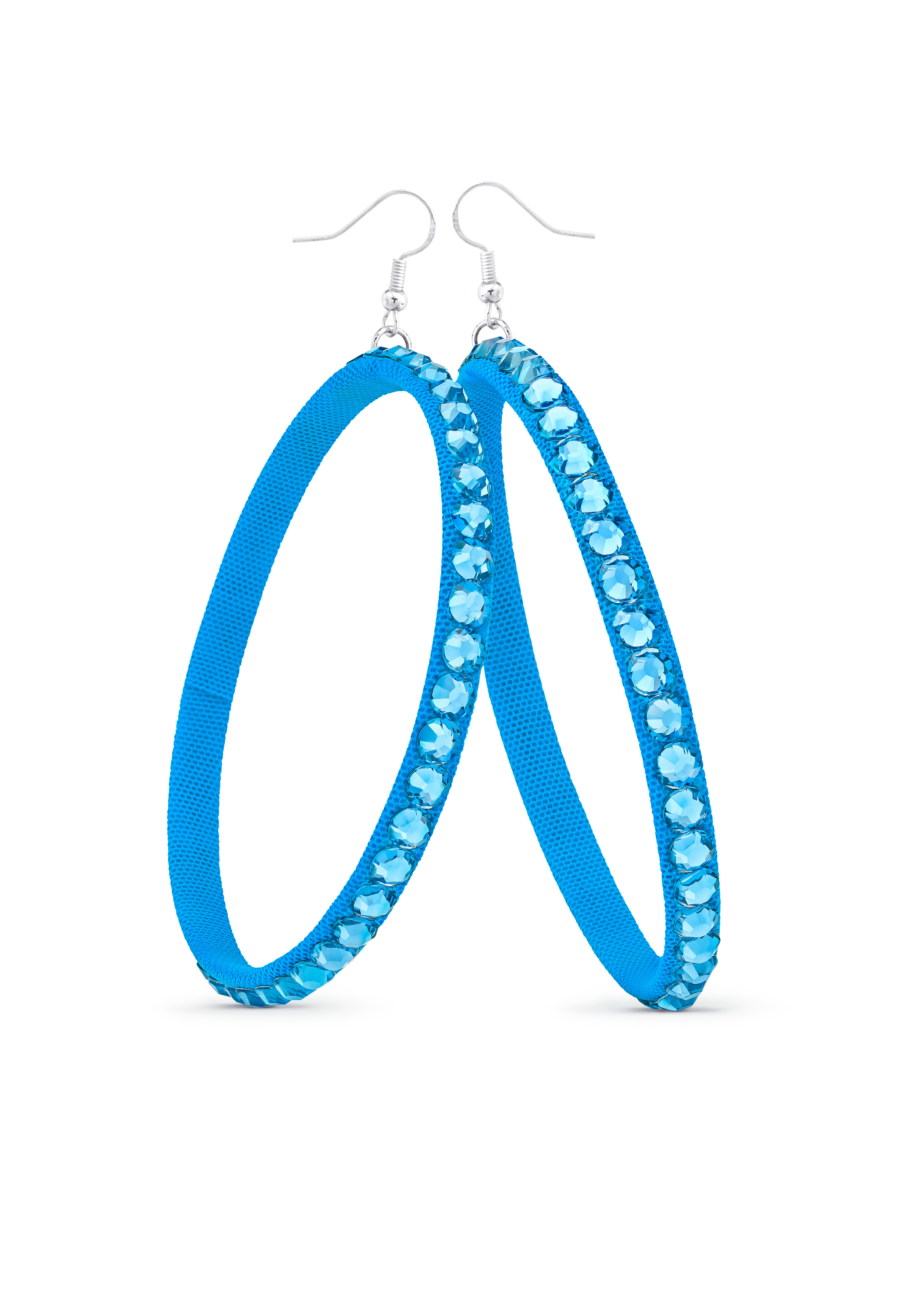 TEST - Soft Hoop Earring-Aquamarine-Barbados