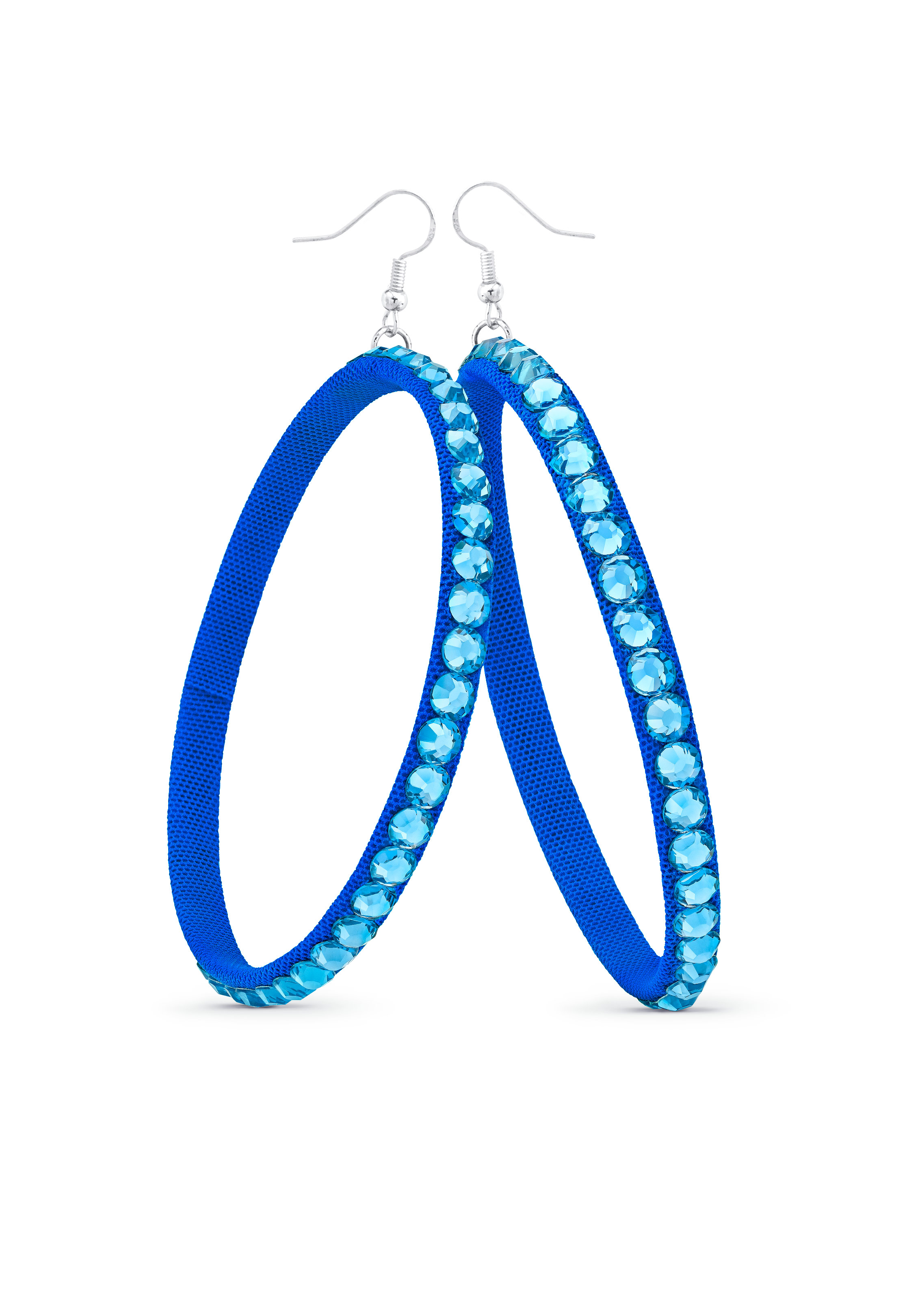TEST - Soft Hoop Earring-Aquamarine-Ocean Blue
