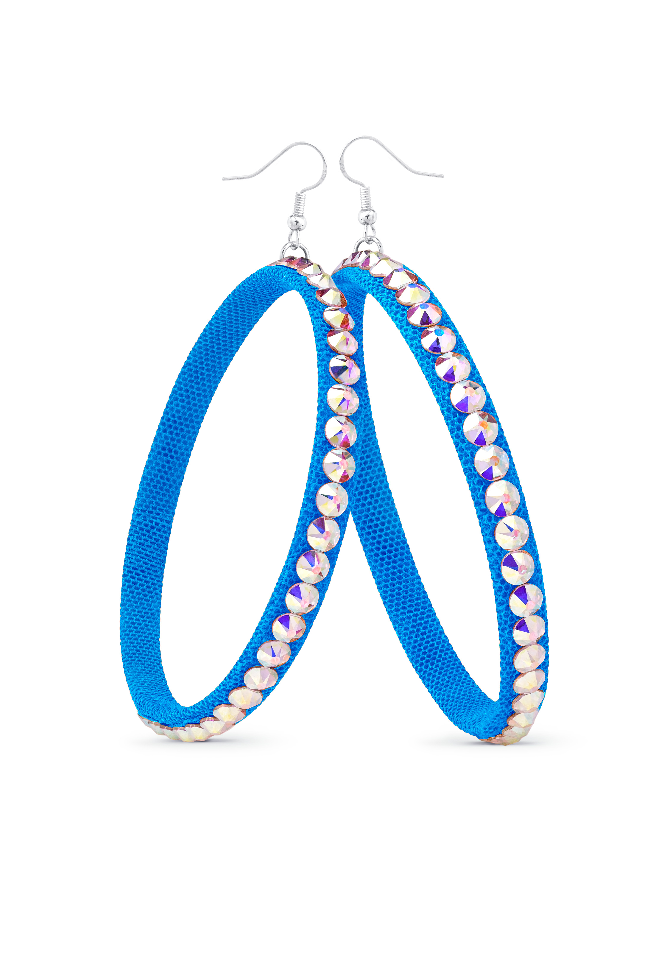 TEST - Soft Hoop Earring-Crystal AB-Barbados