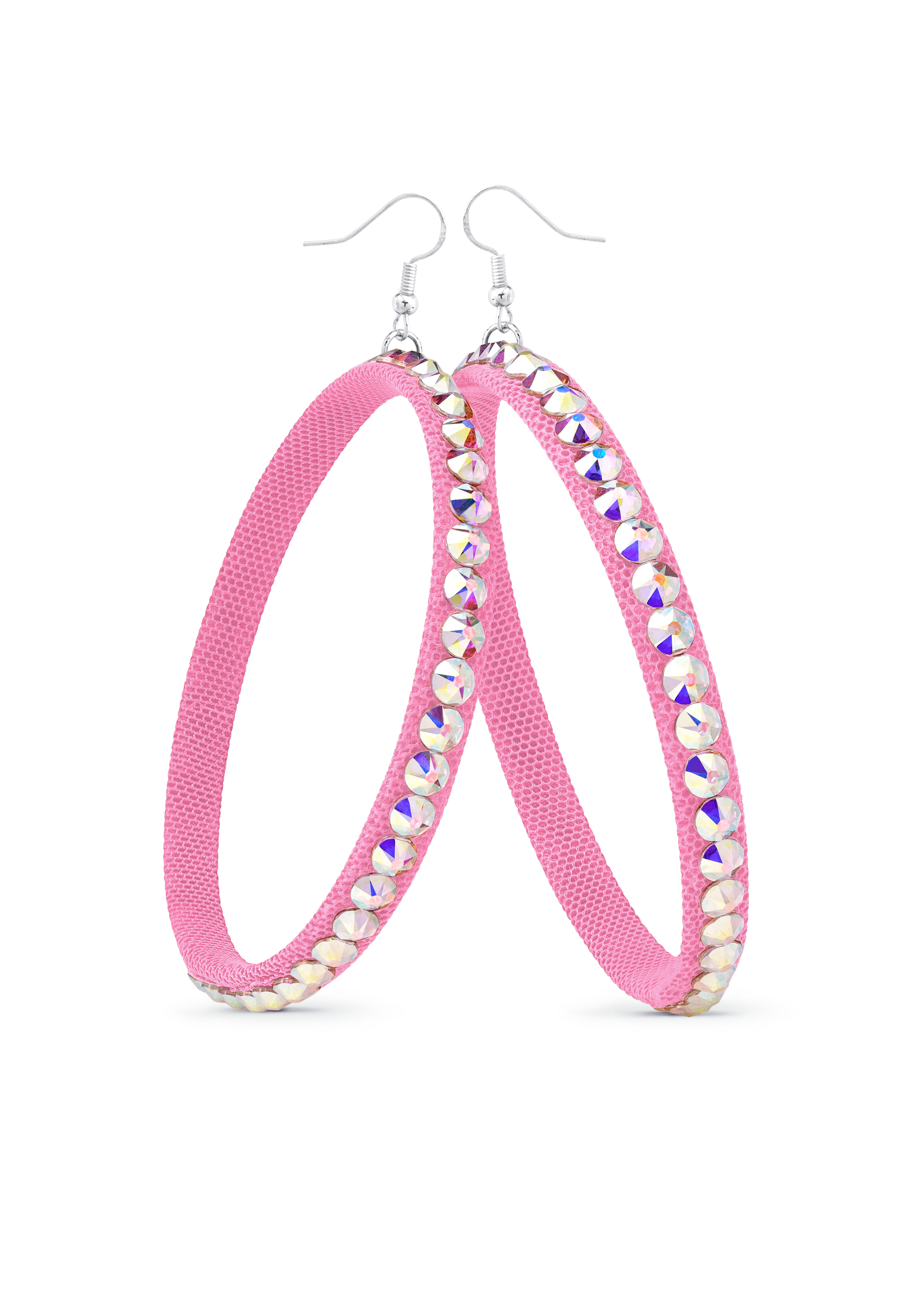 TEST - Soft Hoop Earring-Crystal AB-Carnival