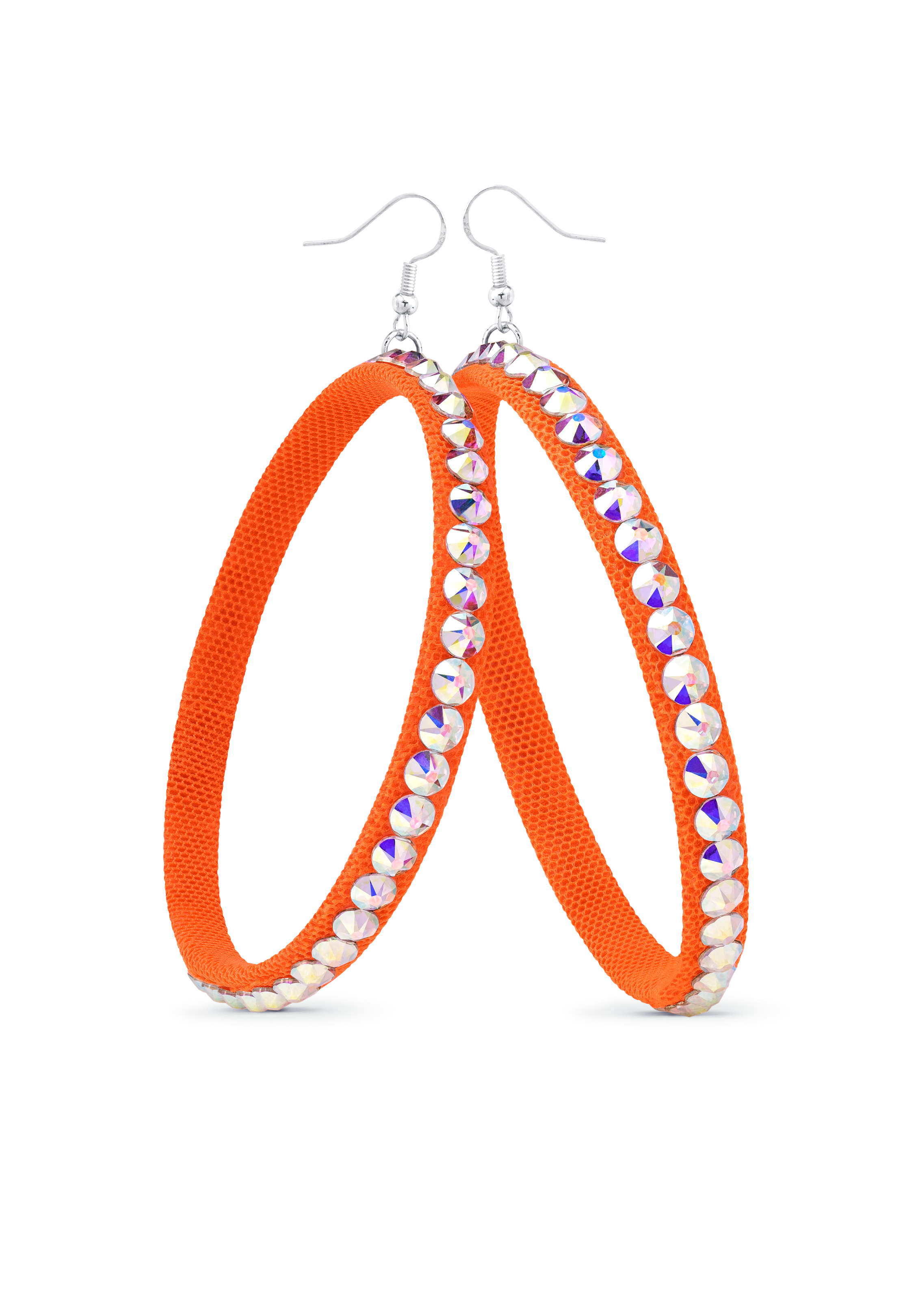TEST - Soft Hoop Earring-Crystal AB-Flemenco