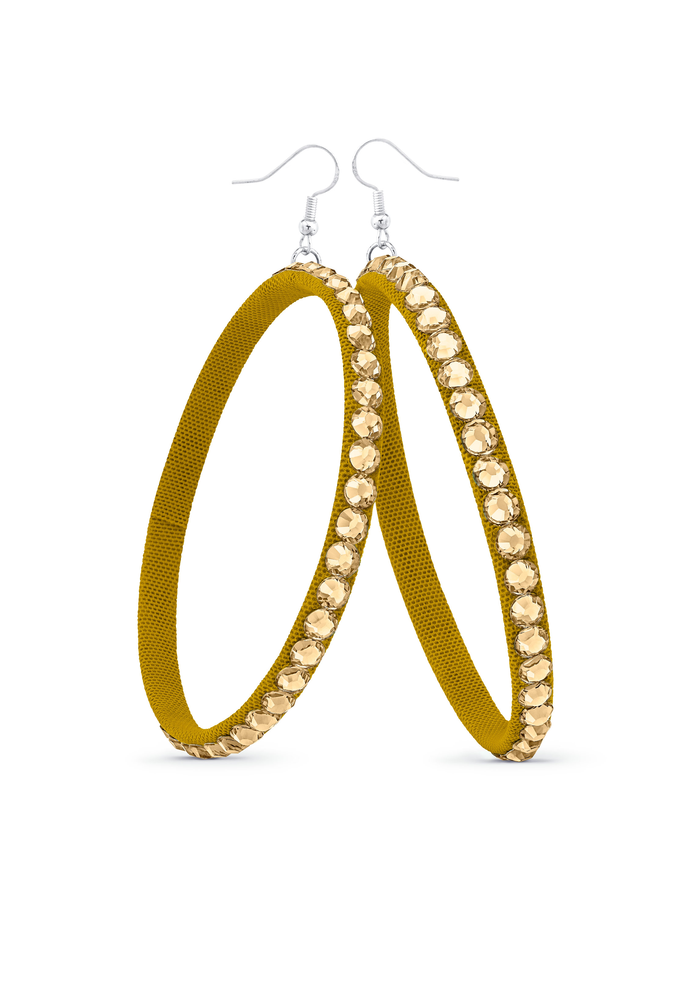 TEST - Soft Hoop Earring-Golden Shadow-Gold