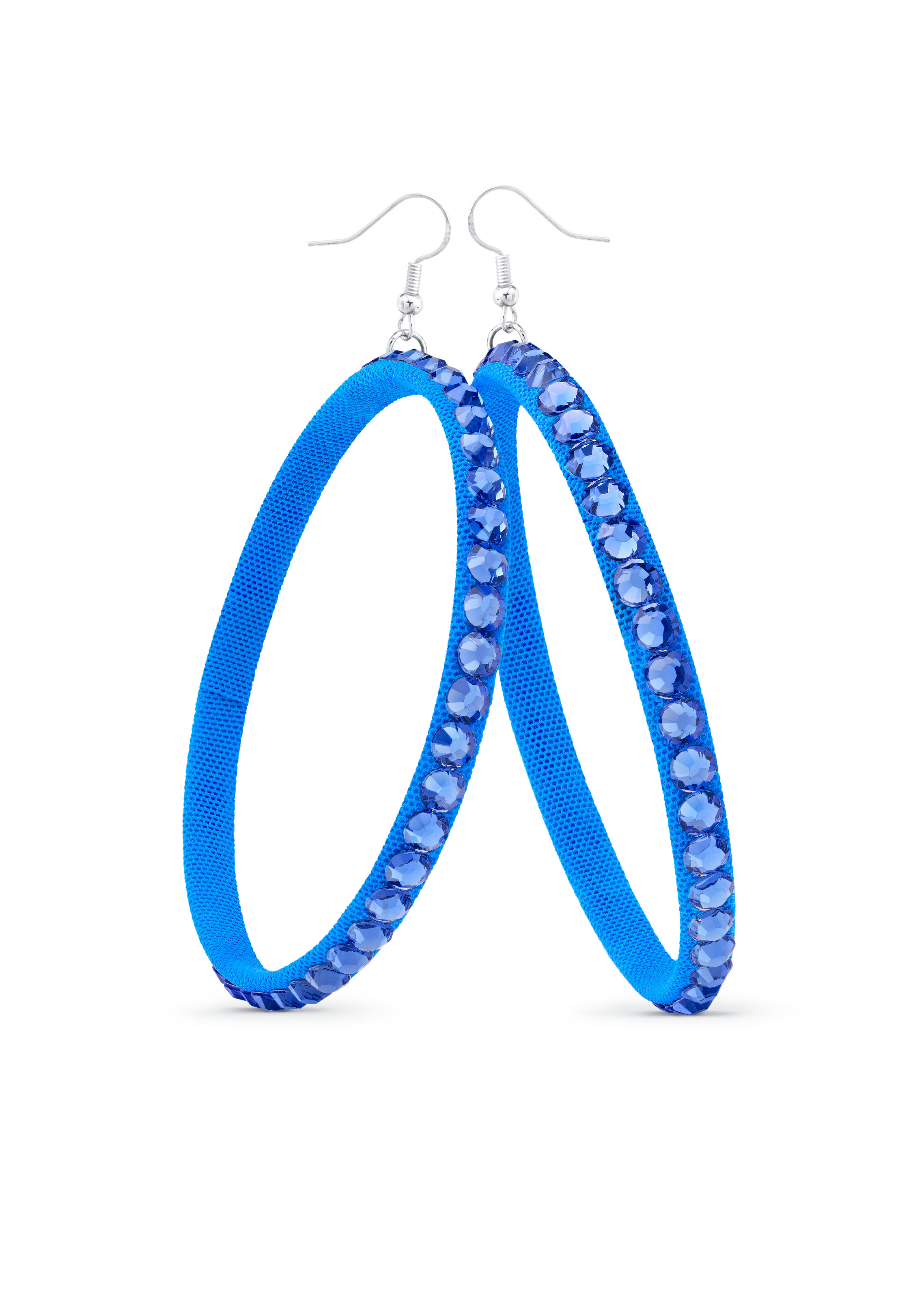 TEST - Soft Hoop Earring-Sapphire-Barbados