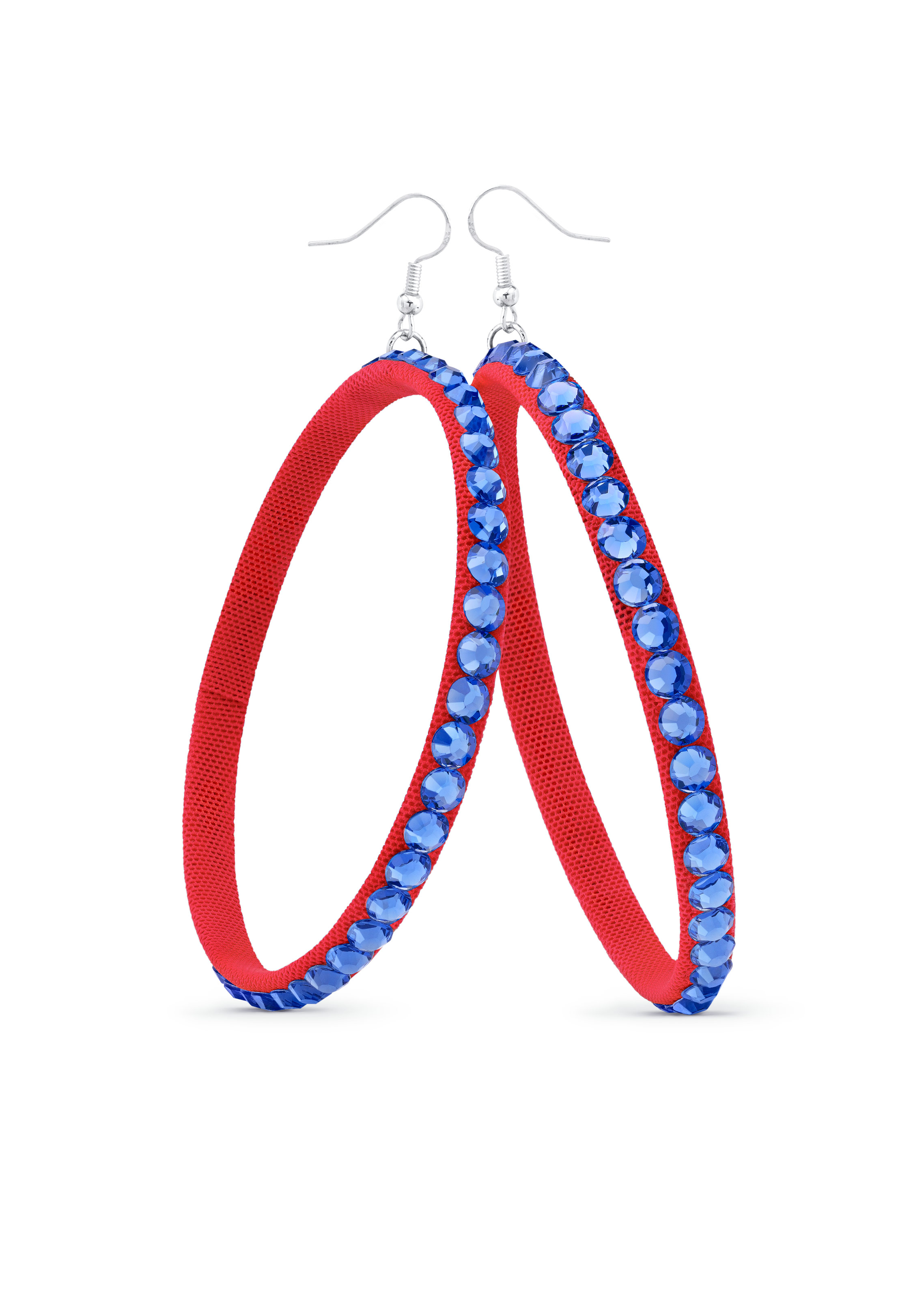 TEST - Soft Hoop Earring-Sapphire-Flemenco