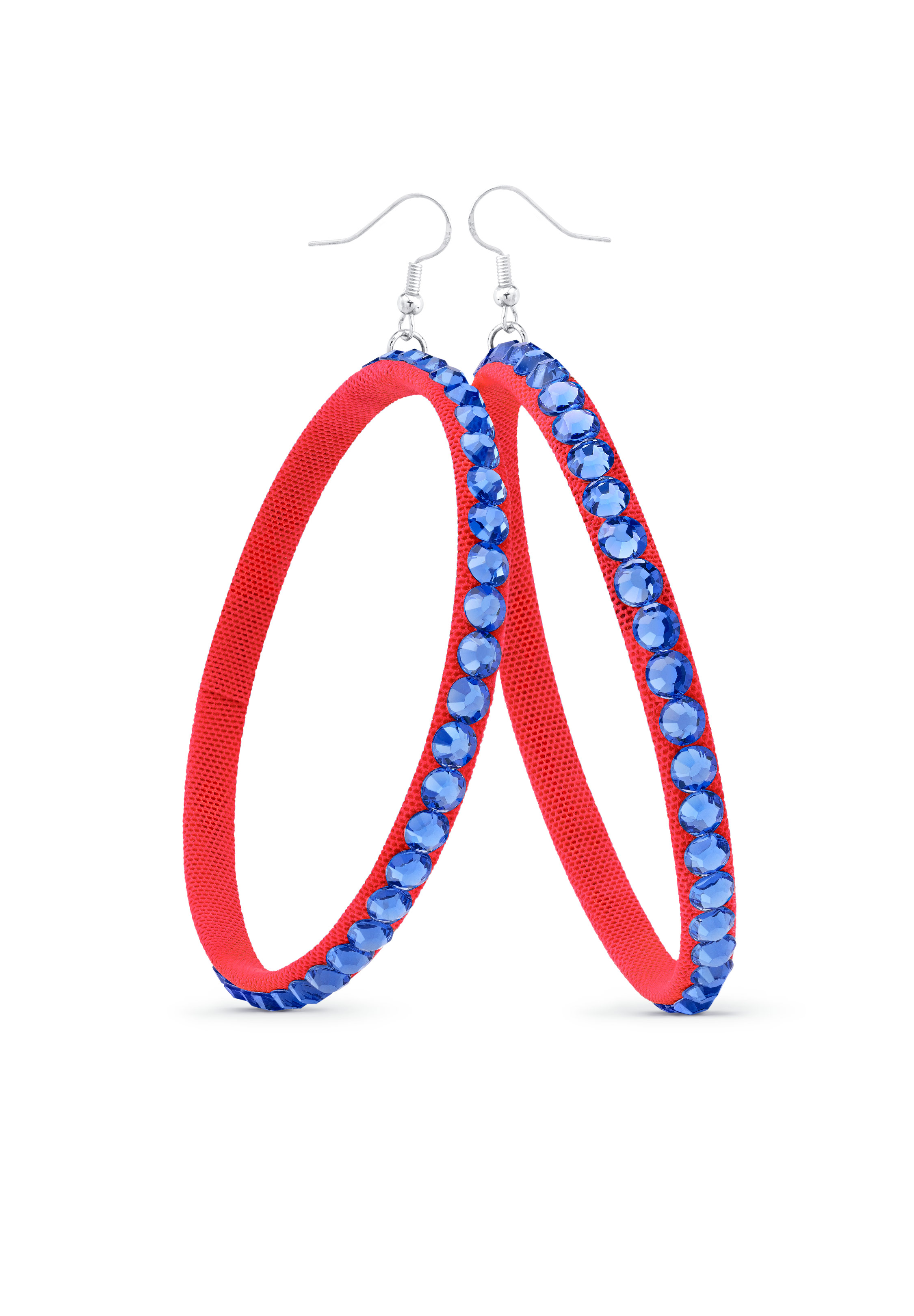 TEST - Soft Hoop Earring-Sapphire-Scarlet