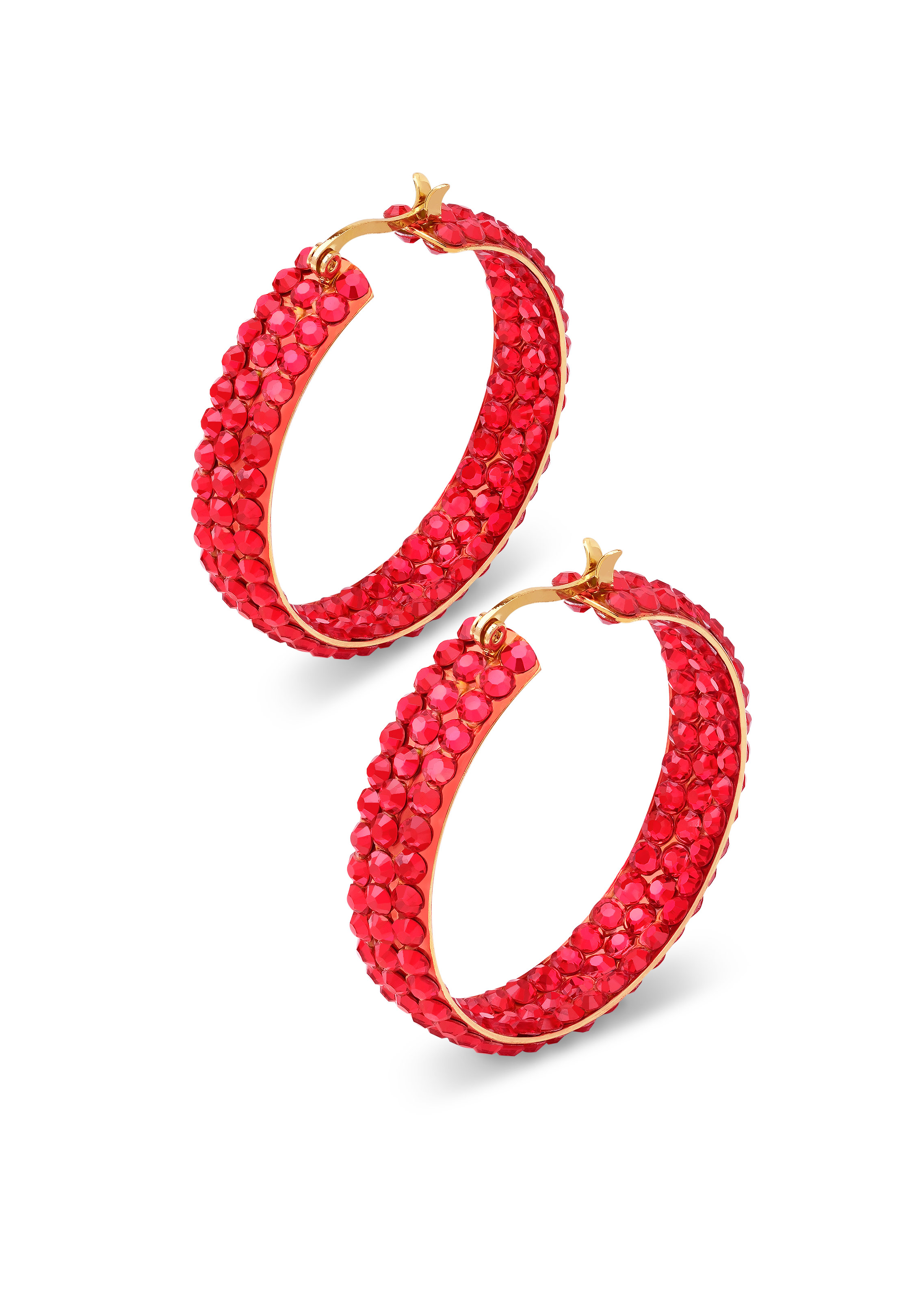 Triple Sparkle Earrings HE/M PE-Light Siam