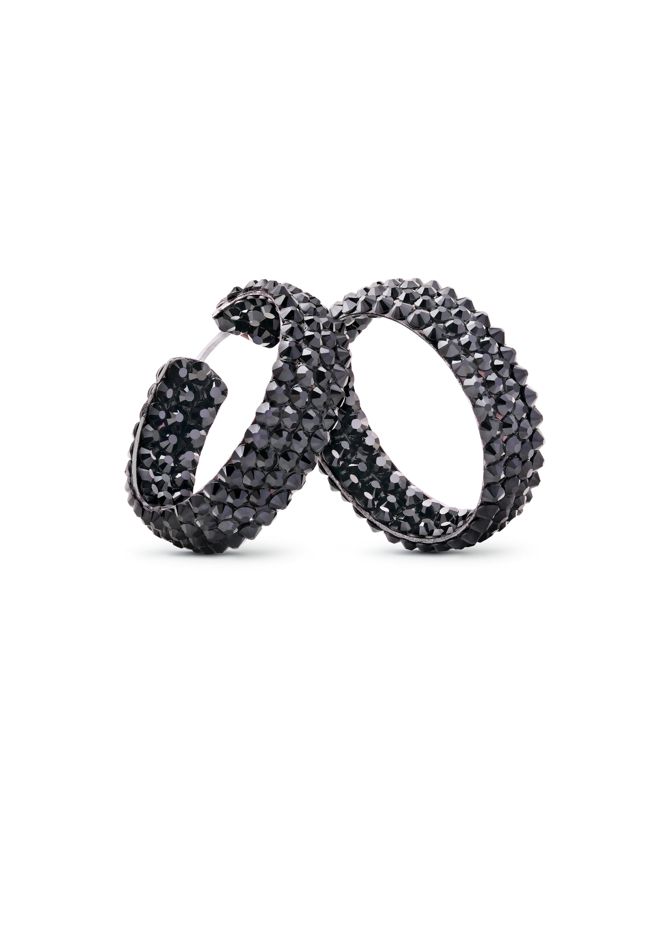 Triple Sparkle Earrings HE/S PE-Jet