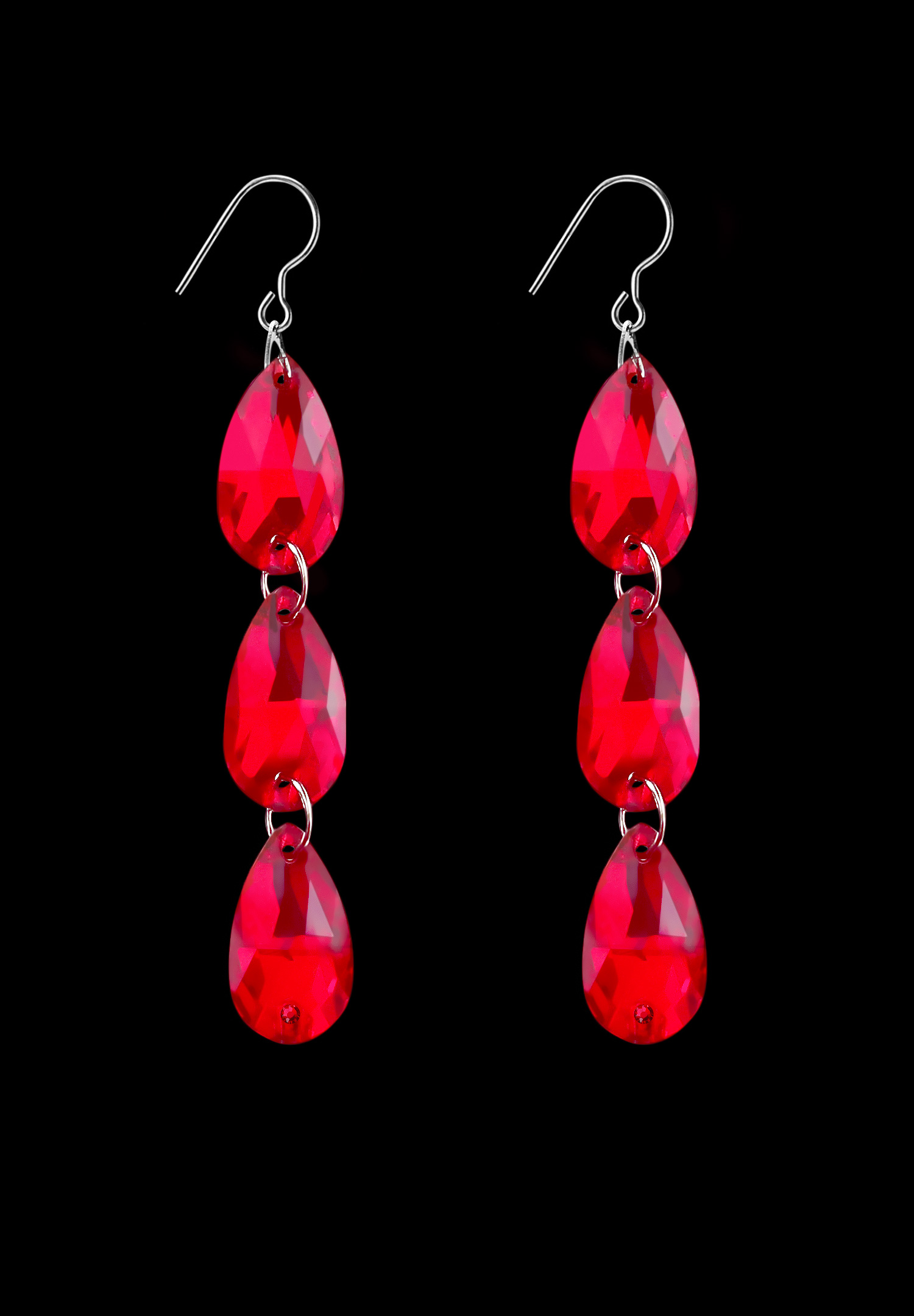 Zerlina Crystal Earring DCE908-1-Light Siam