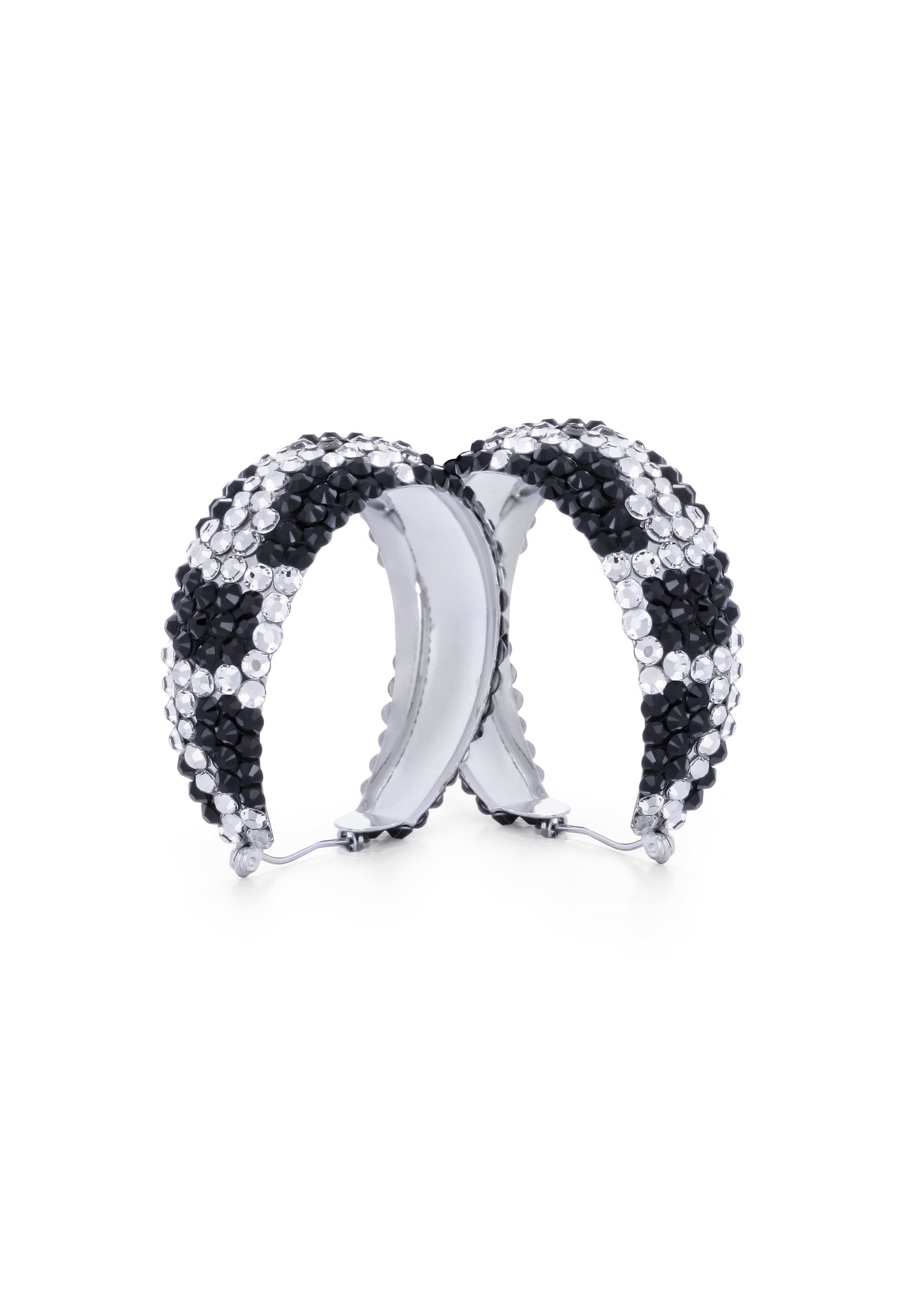 Zerlina Crystal Hoop Earrings HE/L PE CRYJT-Crystal