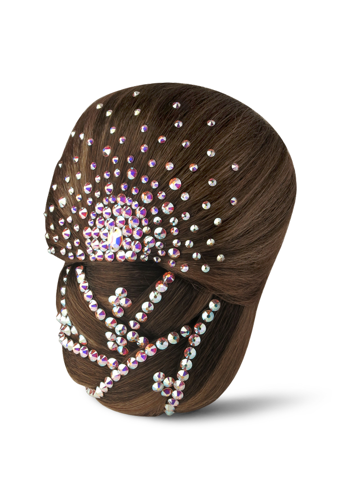 Pherusa Crystal Braided Bun R603-Light Brown