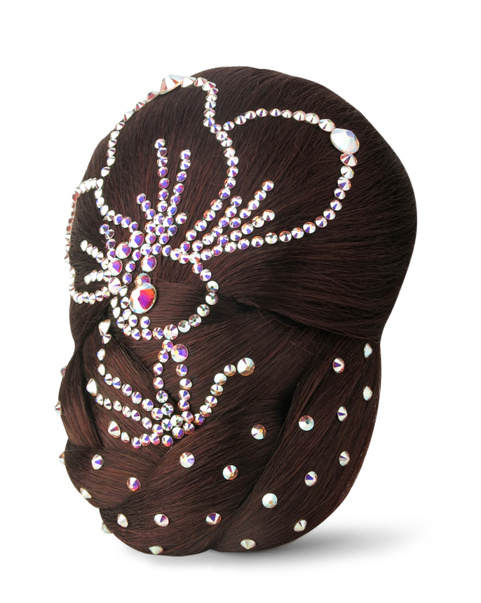 Pherusa Crystal Braided Bun R608-Auburn