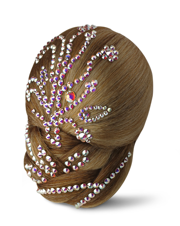 Pherusa Crystal Braided Bun R609-Auburn