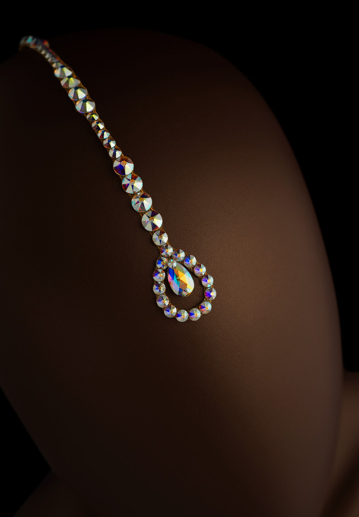 Verona Rhinestone Headpiece HD-365-Crystal AB