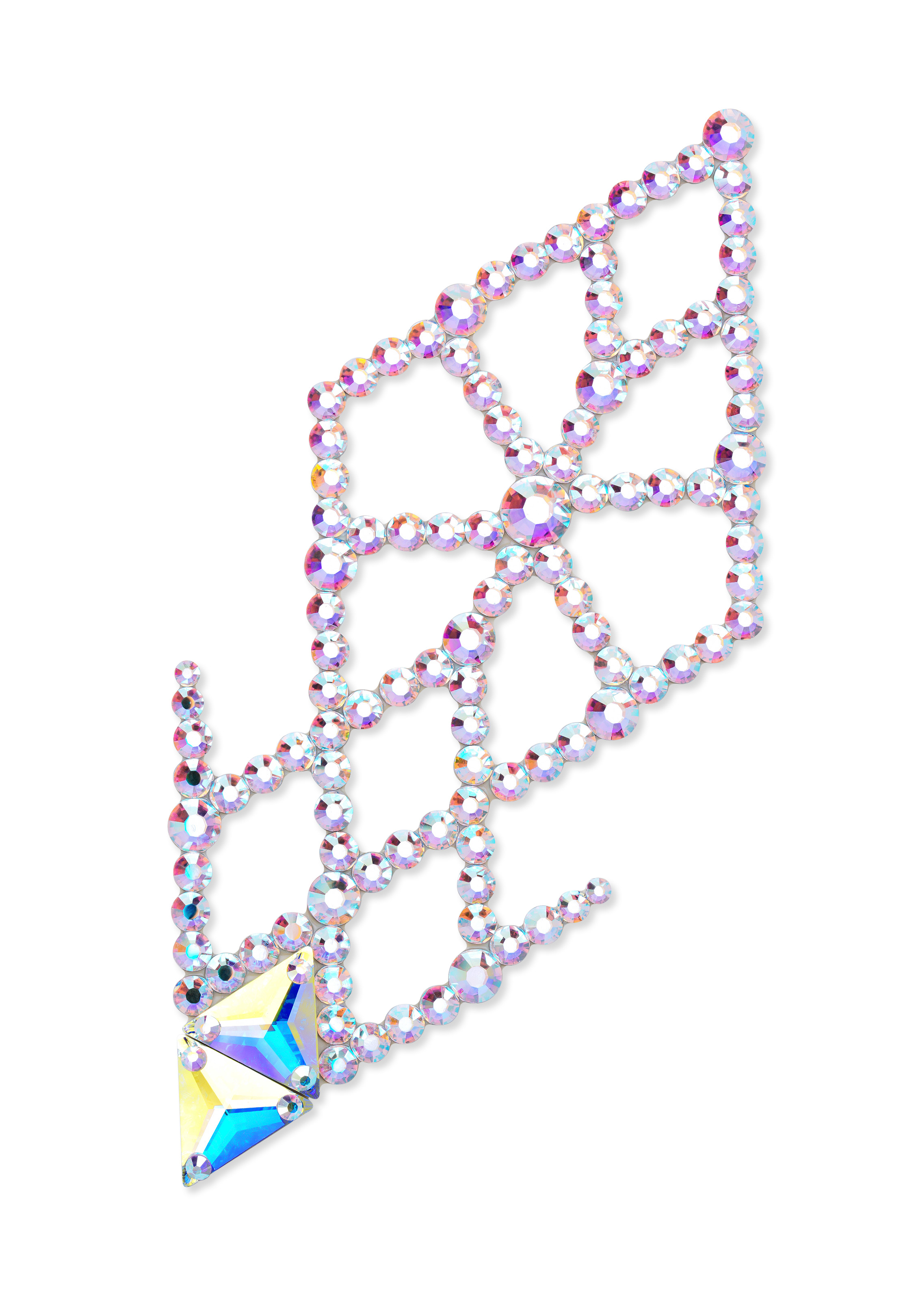 Verona Rhinestone Hairpiece HP-340-Crystal AB