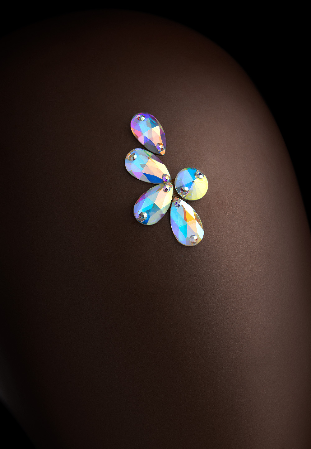 Verona Rhinestone HairDeco SD-902-Crystal AB