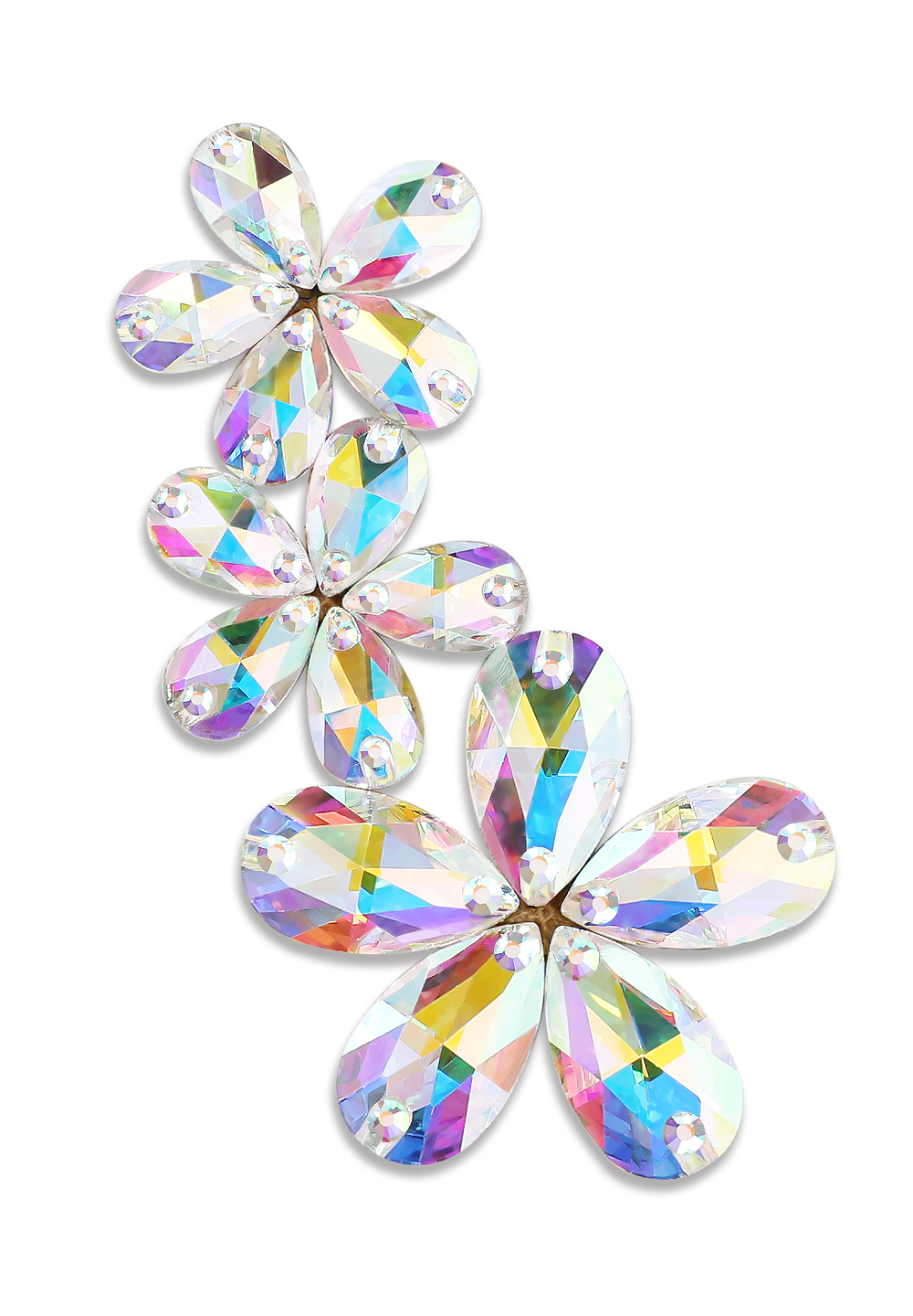 Verona Rhinestone HairDeco SD-925-Crystal AB