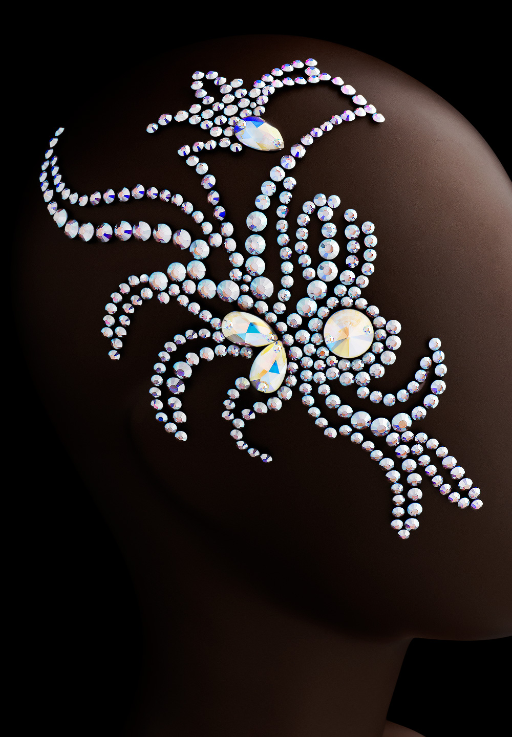 Verona Rhinestone Hairpiece CX928-Crystal AB