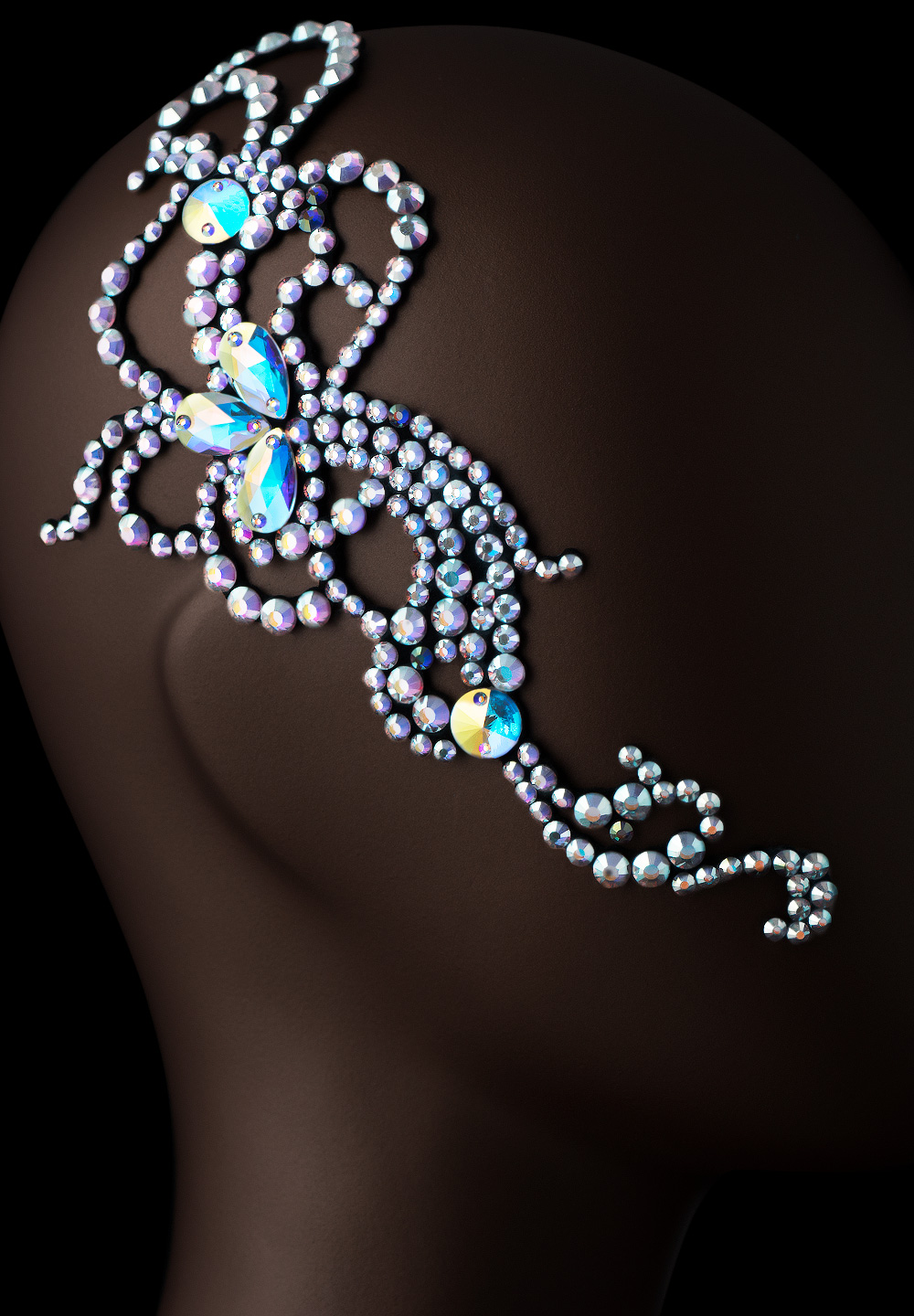 Verona Rhinestone Hairpiece CX929-Crystal AB