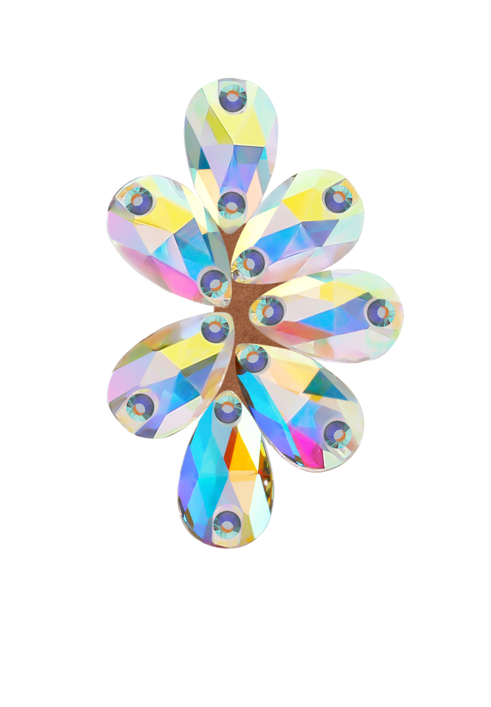 Verona Rhinestone HairDeco SD-936-Crystal AB