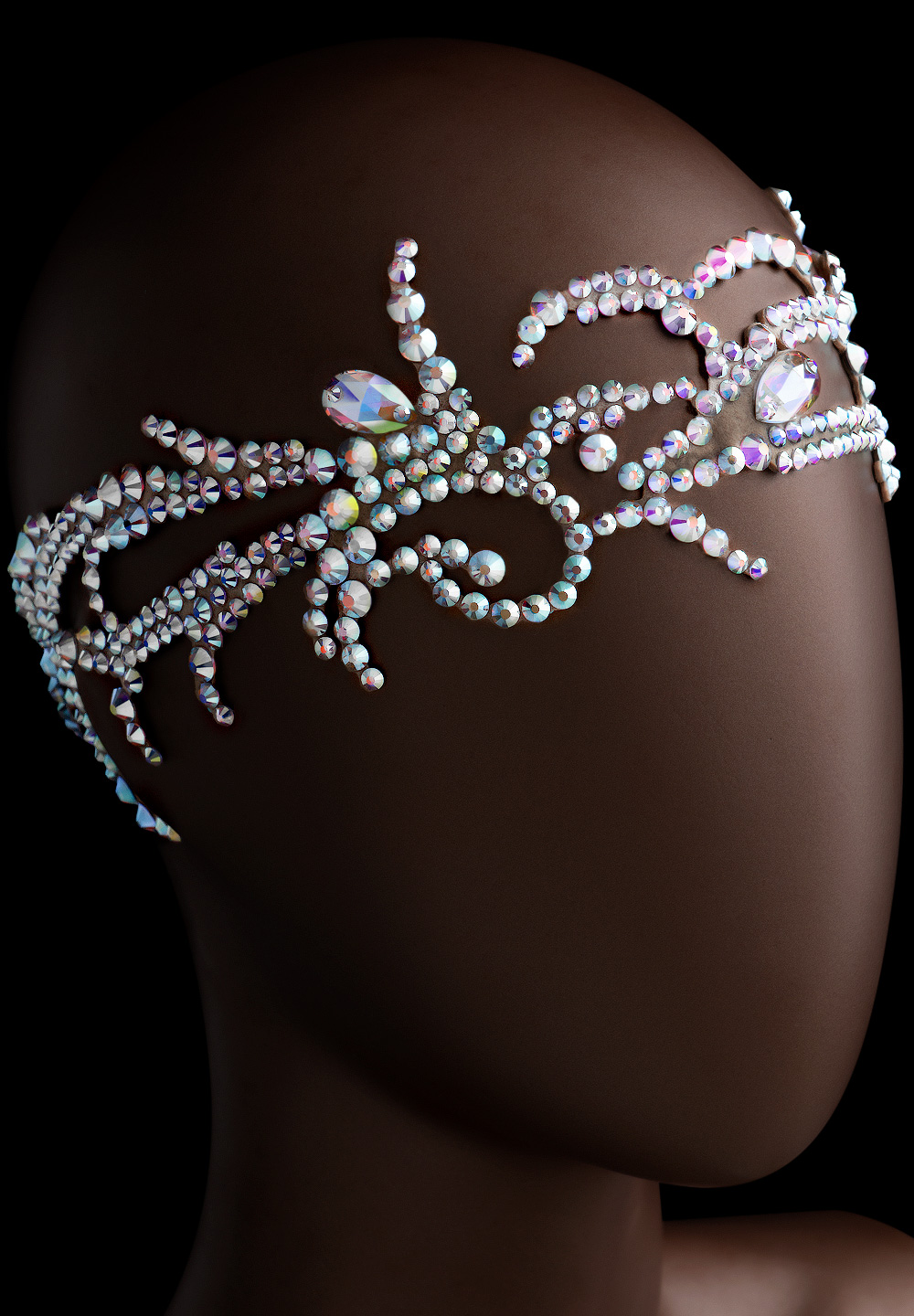 Verona Rhinestone Headpiece HD-923-Crystal AB