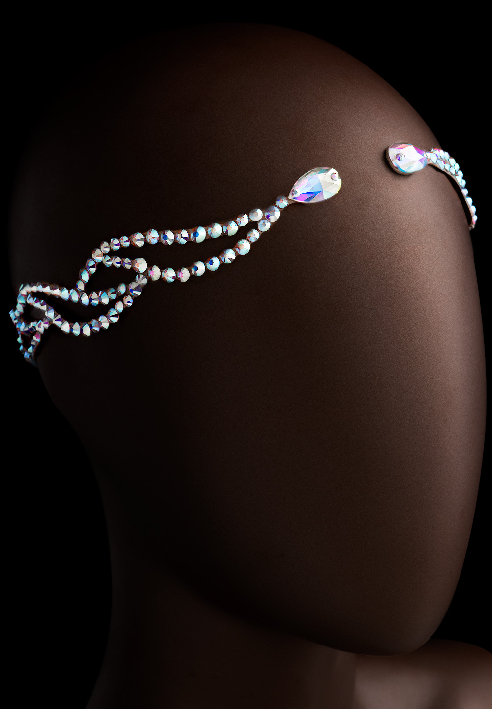 Verona Rhinestone Headpiece HD-924-Crystal AB