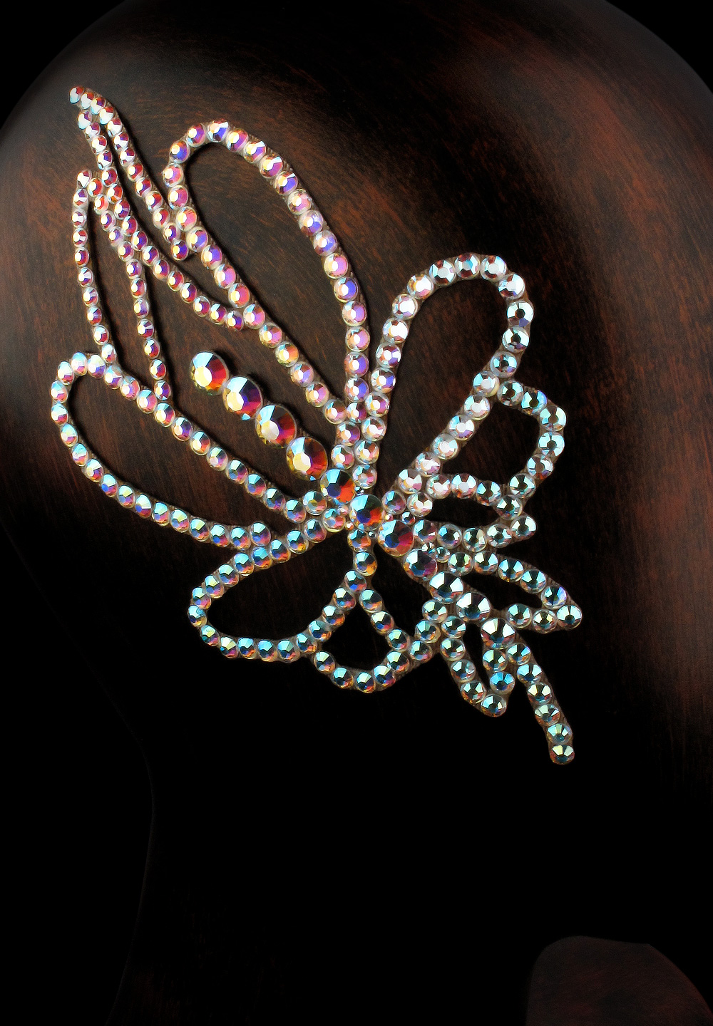 Verona Rhinestone Hairpiece HP-15-Crystal AB